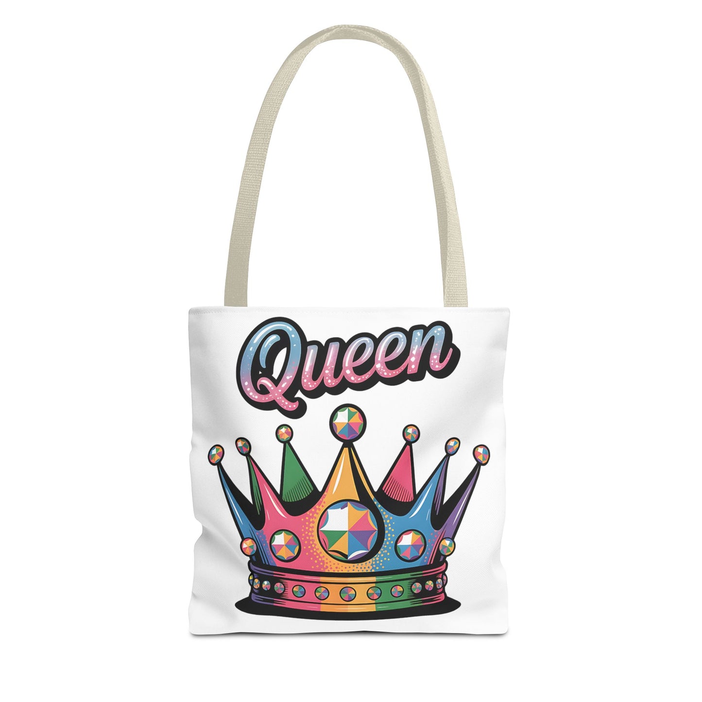 Queen Crown Tote Bag - Stylish and Fun Accessory for Empowered Women