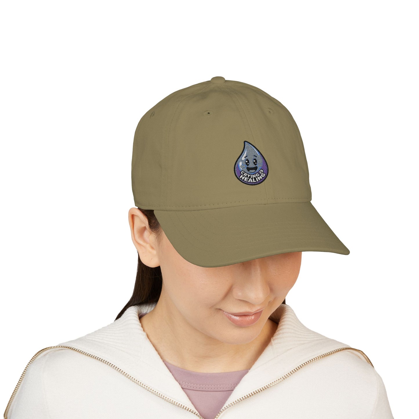 Organic Embroidered Baseball Cap - Eco-Friendly Fashion, Casual Style, Gift for Nature Lovers, Everyday Wear, Outdoor Adventures
