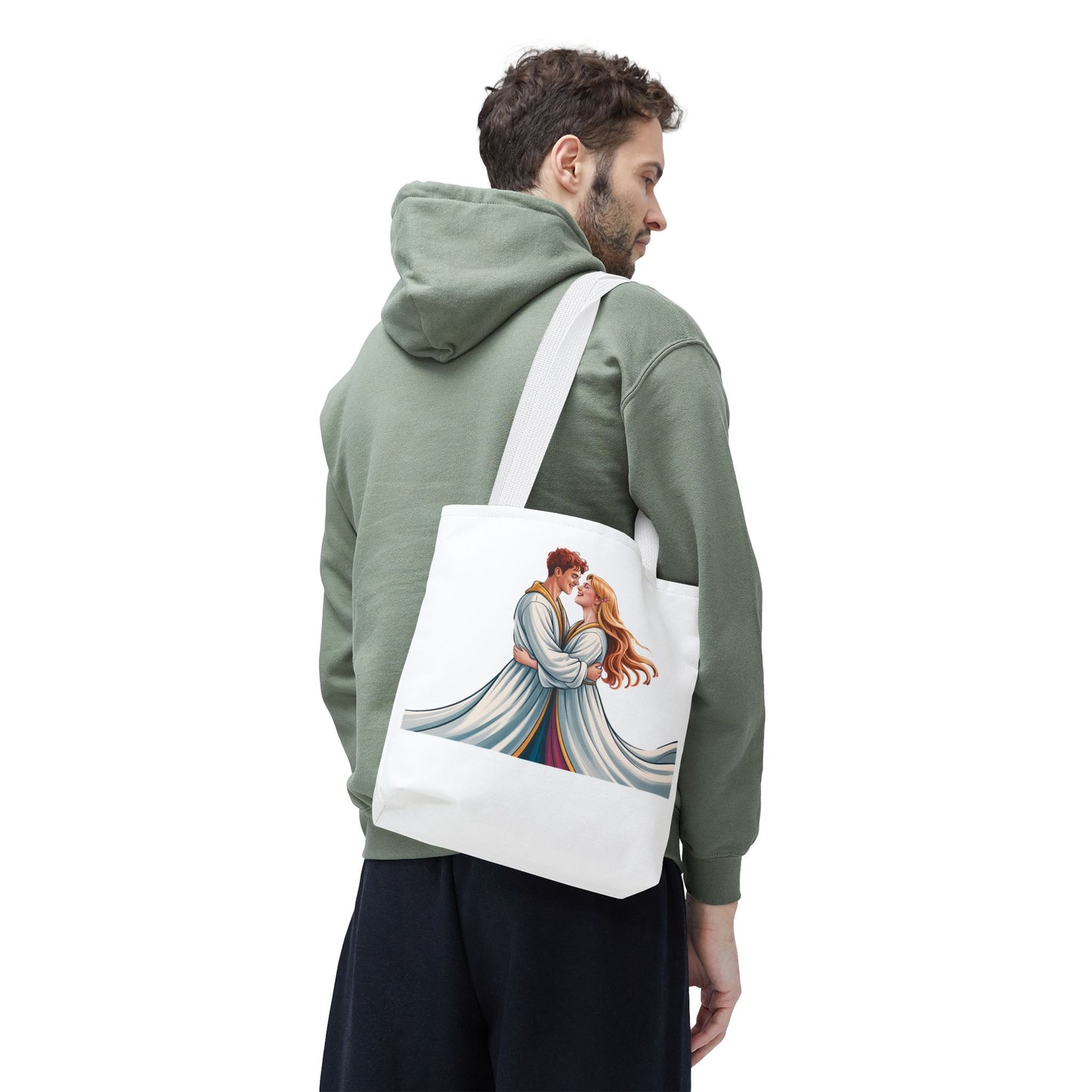 Romantic Couple Tote Bag - Perfect for Date Nights & Special Occasions