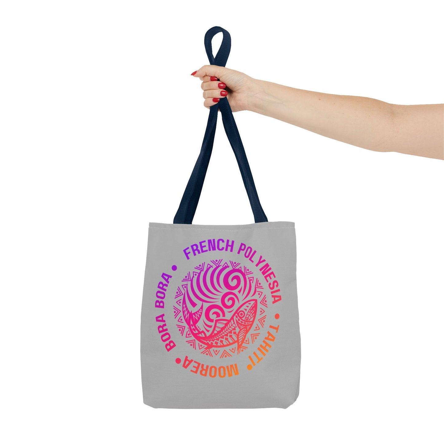 Tote Bag featuring Polynesian Design - Beach Accessory, Eco-Friendly Gift, Travel Companion, Boho Chic, Summer Vibes