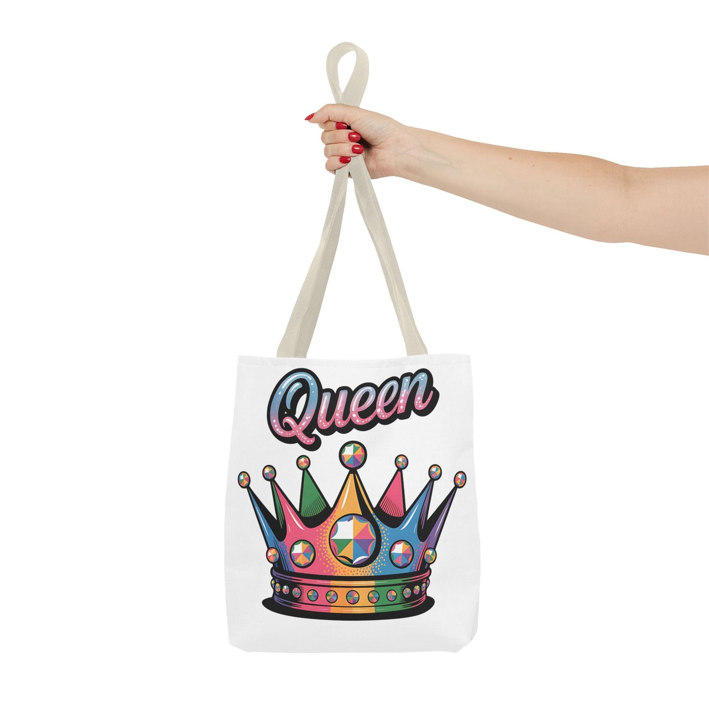 Queen Crown Tote Bag - Stylish and Fun Accessory for Empowered Women