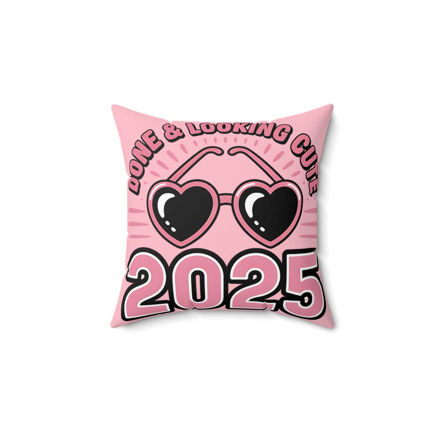 Trendy Decorative Pillow 2025 - Fun & Stylish Home Accent for Birthdays, Graduation, Gifts, Couch Decor, Bed Cushion