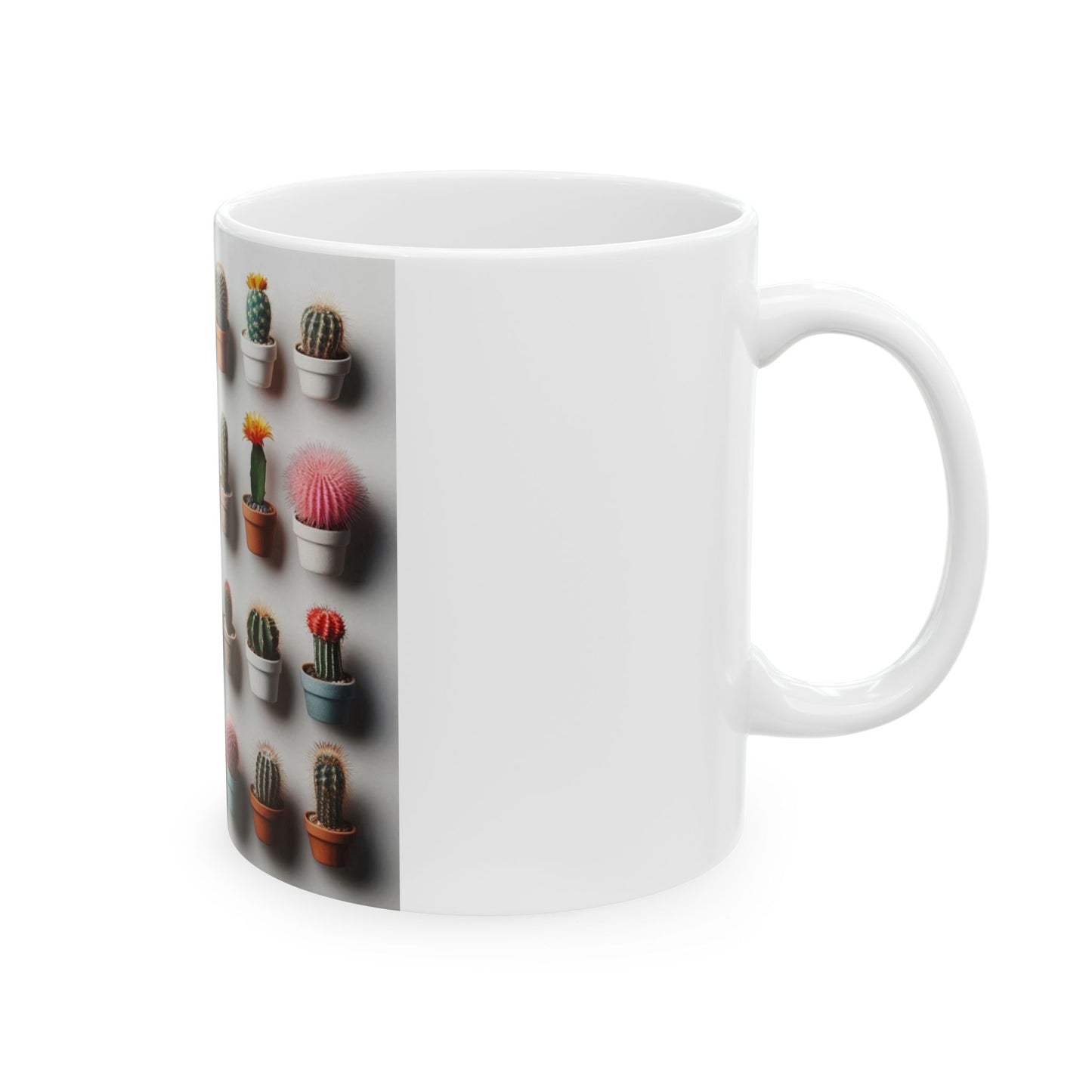 Cacti Garden Ceramic Mug - Perfect for Plant Lovers