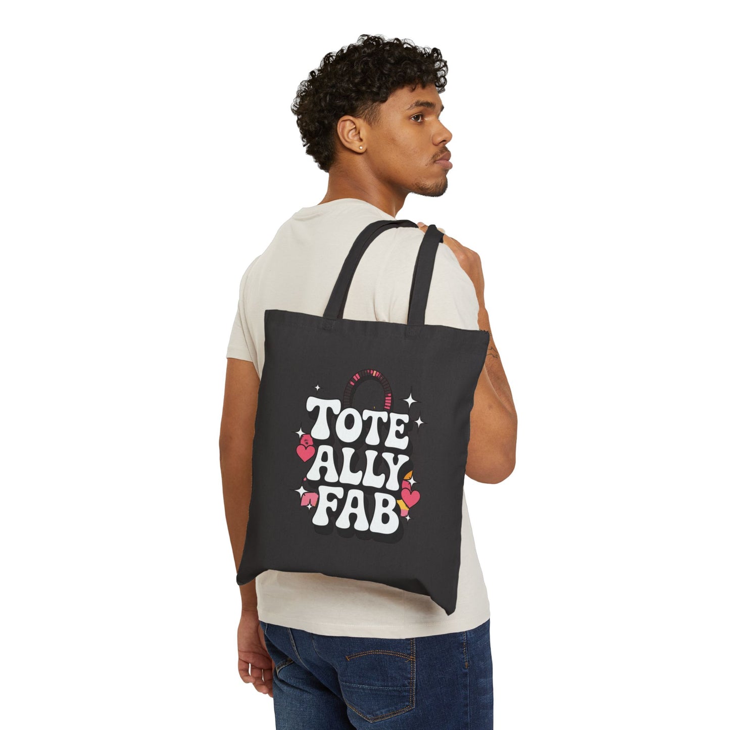 Tote Bag - Toteally Fab Design, Stylish Eco-Friendly Tote, Perfect for Shopping, Travel, Beach, Gifts, Daily Use
