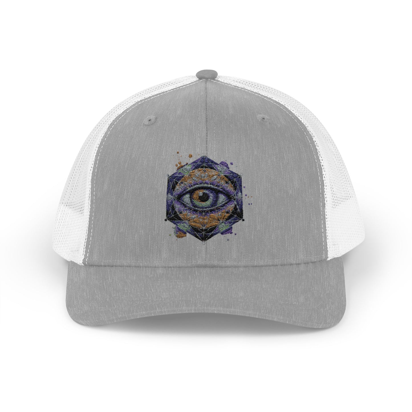 Mystical Eye Snapback Trucker Cap for Spiritual Seekers