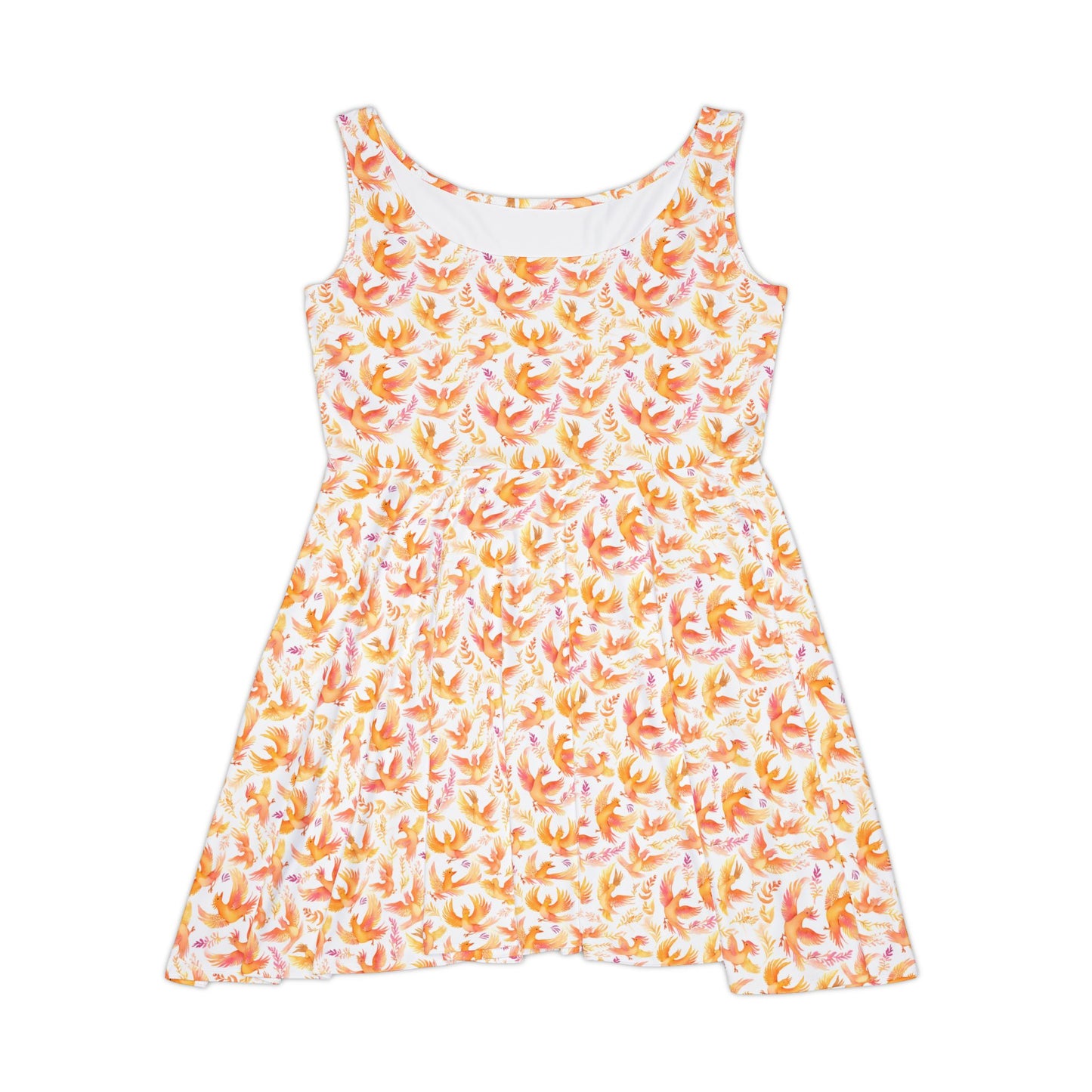 Floral Print Womens Skater Dress – Perfect for Summer Parties & Casual Outings