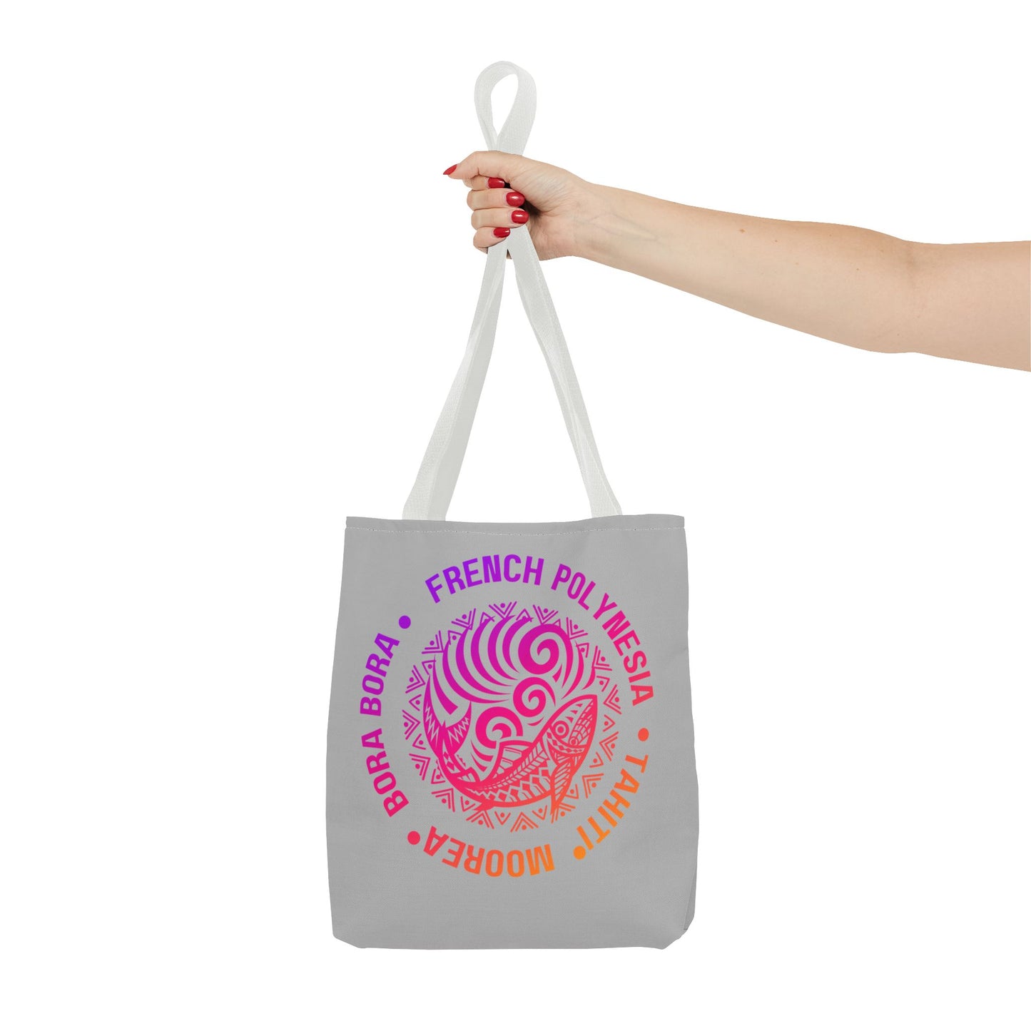 Tote Bag featuring Polynesian Design - Beach Accessory, Eco-Friendly Gift, Travel Companion, Boho Chic, Summer Vibes