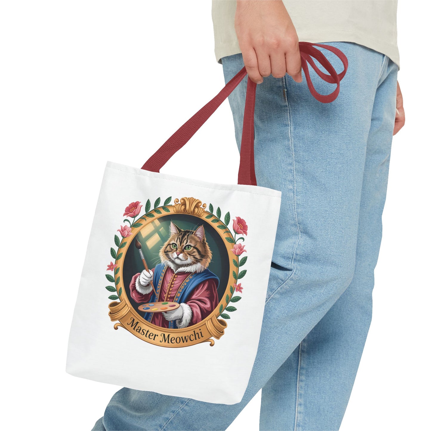 Master Meowchi Cat Art Tote Bag - Cute, Stylish Cat Lover Accessory