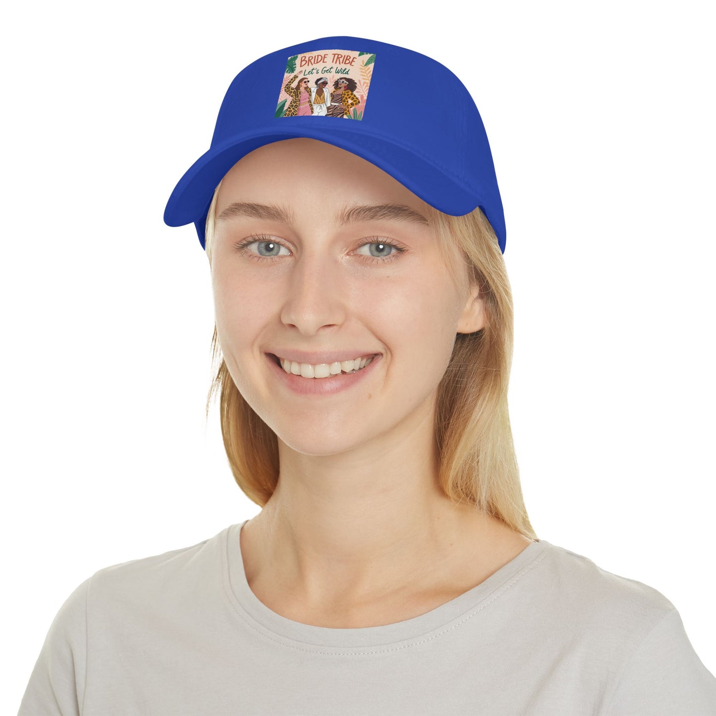Bride Tribe Low Profile Baseball Cap - Let's Get Wild Design