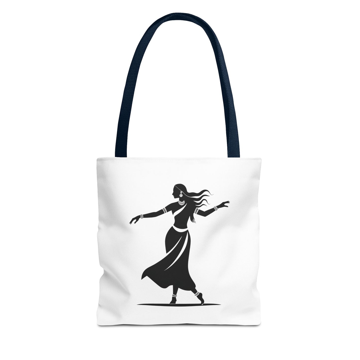 Elegant Dance Tote Bag, Black and White Art, Boho Style Bag, Gift for Dancers, Eco-Friendly Shopping Bag, Stylish Travel Accessory