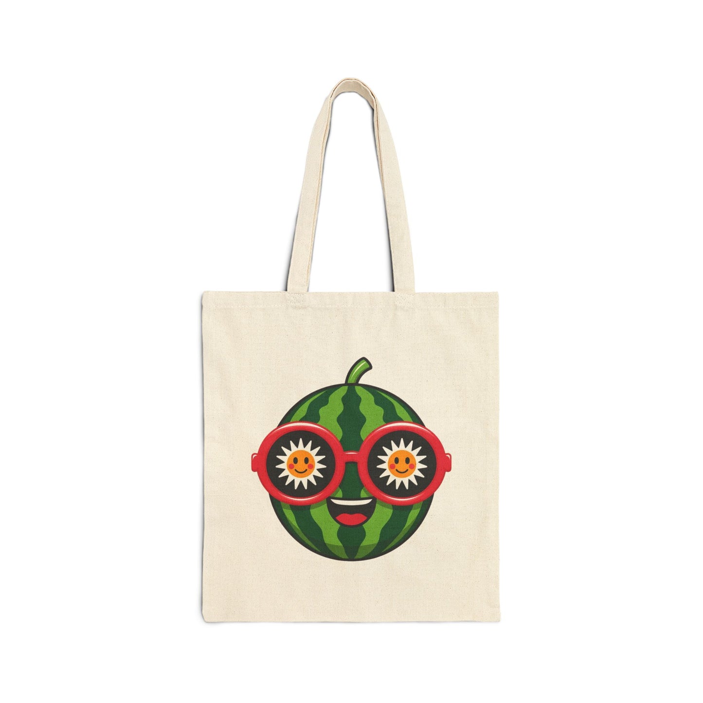 Whimsical Watermelon Tote Bag - Fun Eco-Friendly Shopping Bag, Reusable Grocery Bag, Cute Beach Bag, Gift for Fruit Lovers