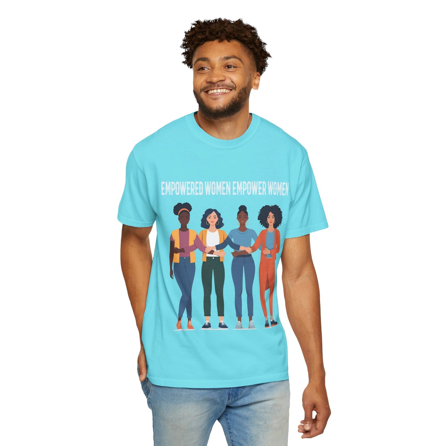 Empowered Women T-Shirt | Unisex Cotton Tee, Feminist Apparel, Gift for Her, Women's Support, Motivational Shirt