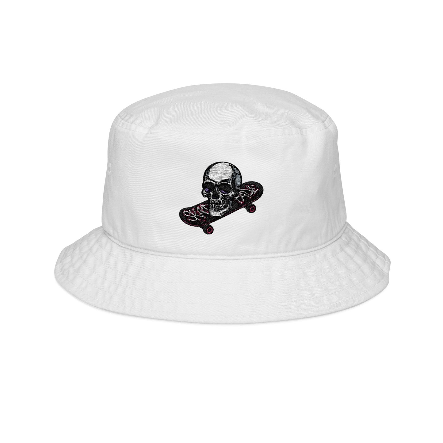 Sparkly Skateboard Bucket Hat, Trendy Sun Hat, Summer Beach Accessory, Unique Gift for Skate Lovers, Fun Fashion Statements