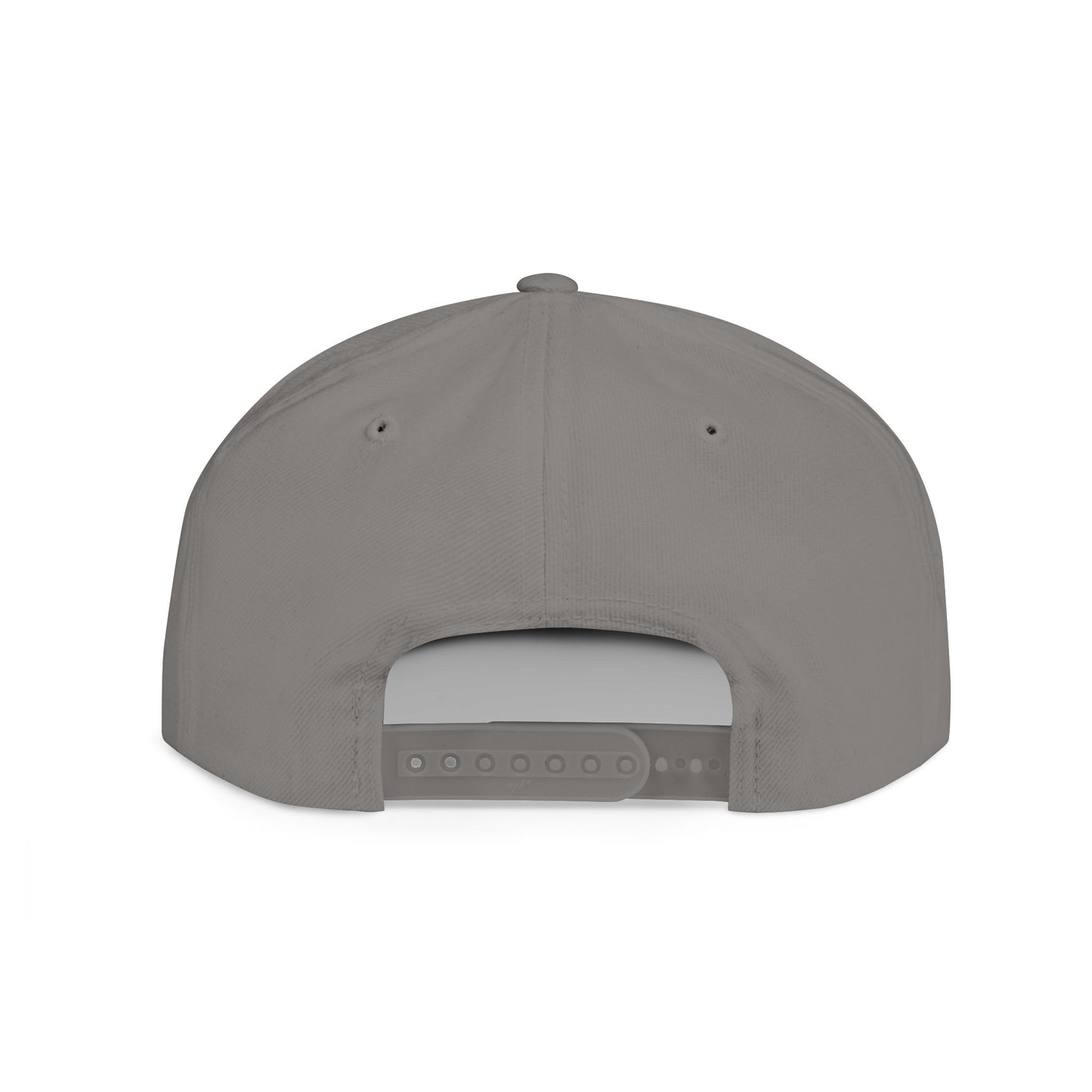 Lotus Flower Flat Bill Snapback Cap - Stylish & Versatile