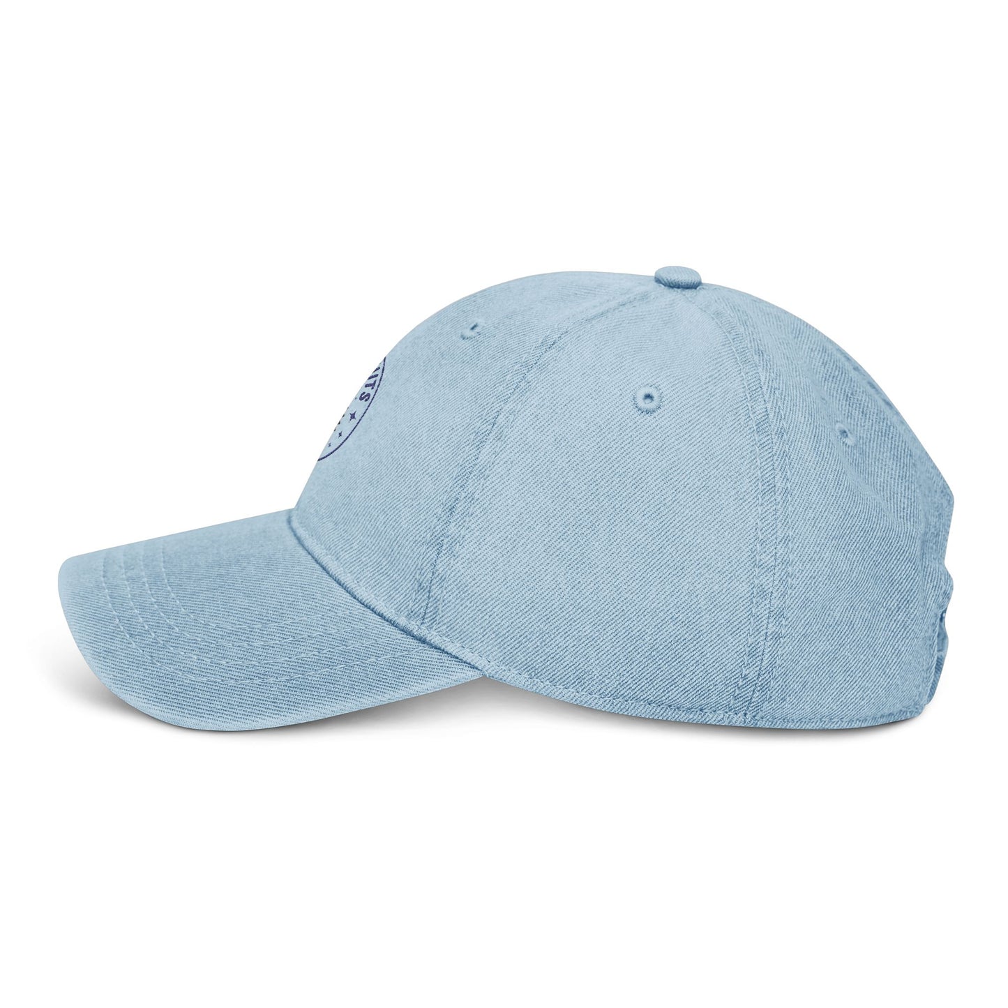 Kings of Fruits Embroidered Denim Hat, Casual Cap, Gift for Fruit Lovers, Trendy Beach Hat, Summer Accessory, Fashionable Headwear