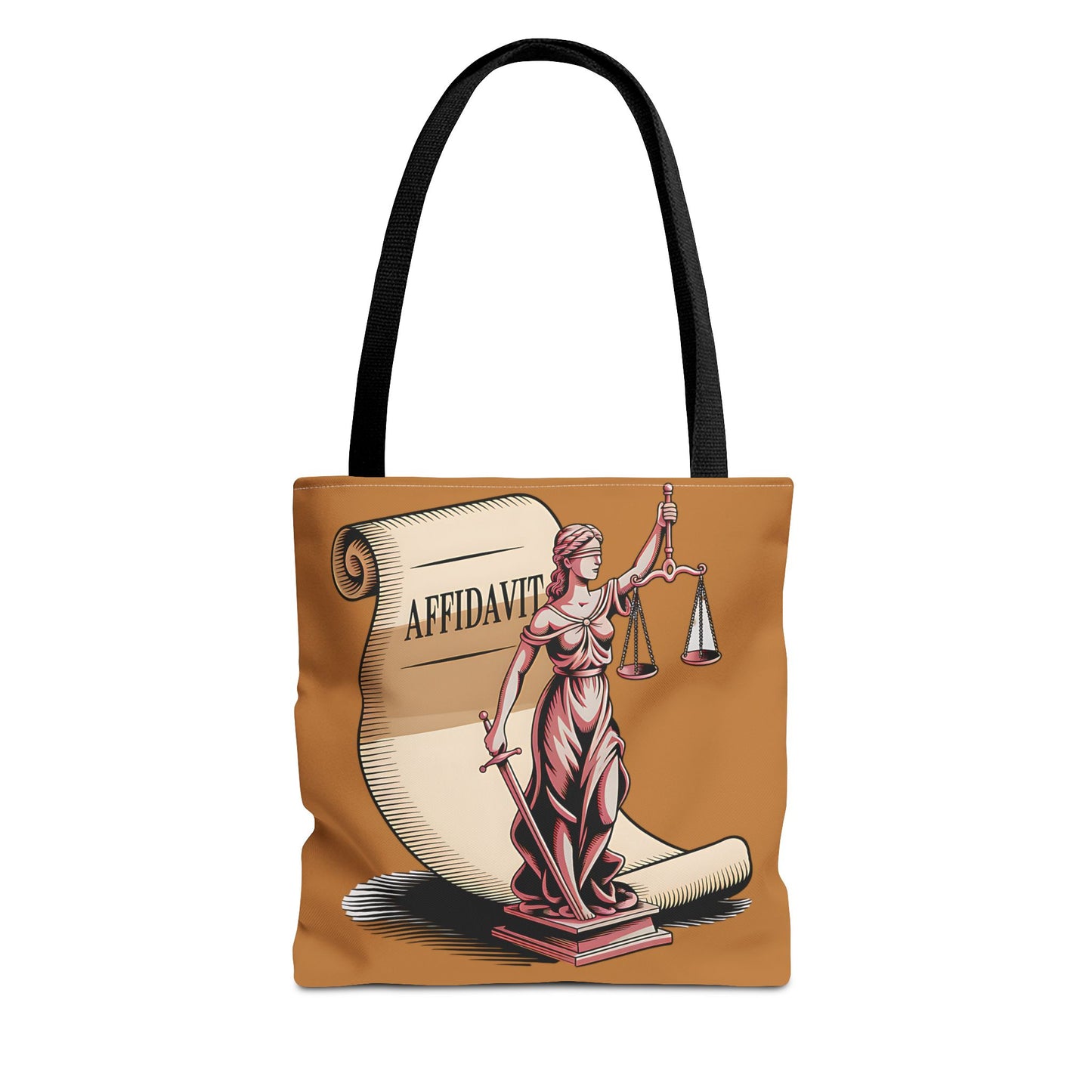 Justice Themed Tote Bag, Legal Tote, Scales of Justice Bag, Law Student Gift, Courtroom Accessory, Legal Professional Bag