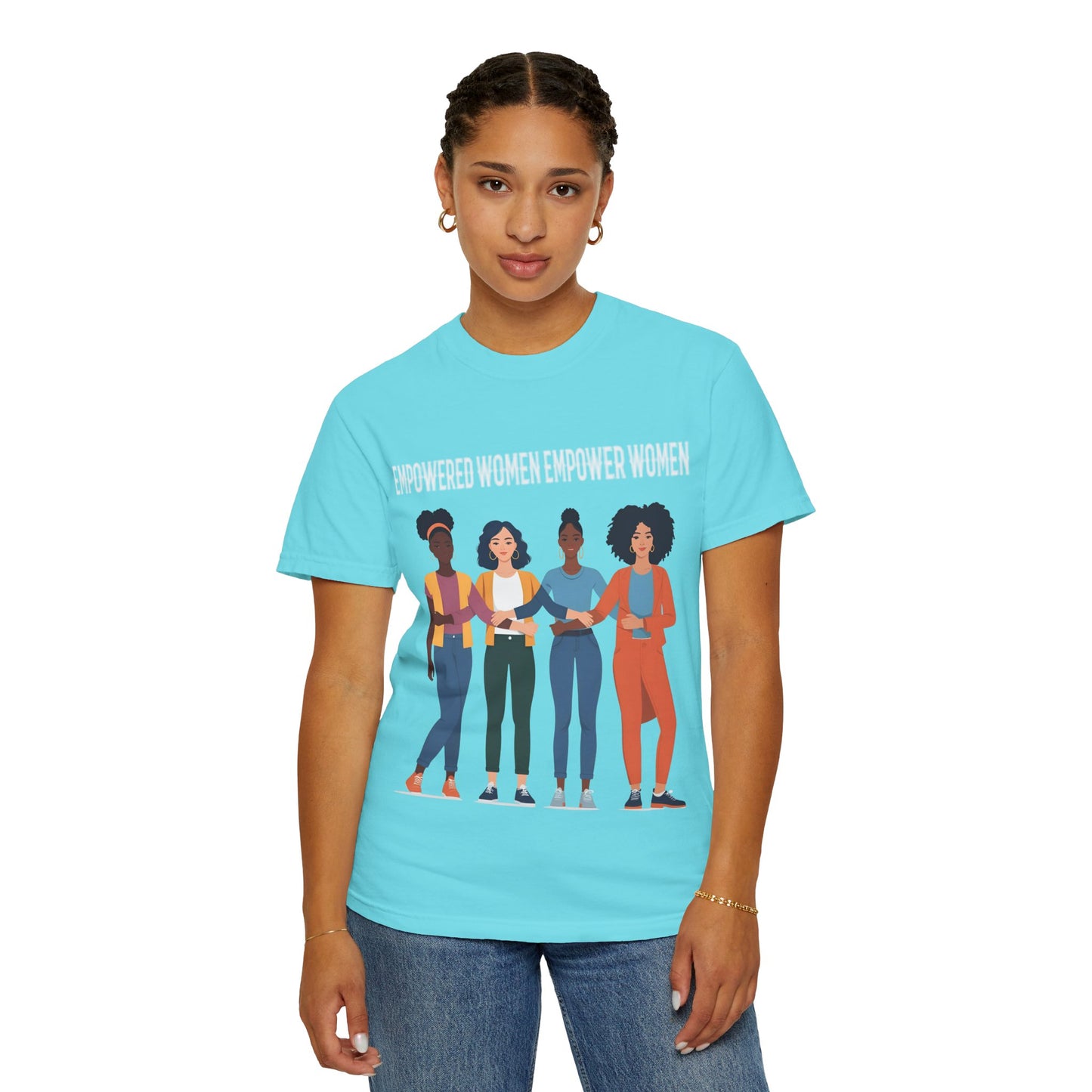 Empowered Women T-Shirt | Unisex Cotton Tee, Feminist Apparel, Gift for Her, Women's Support, Motivational Shirt
