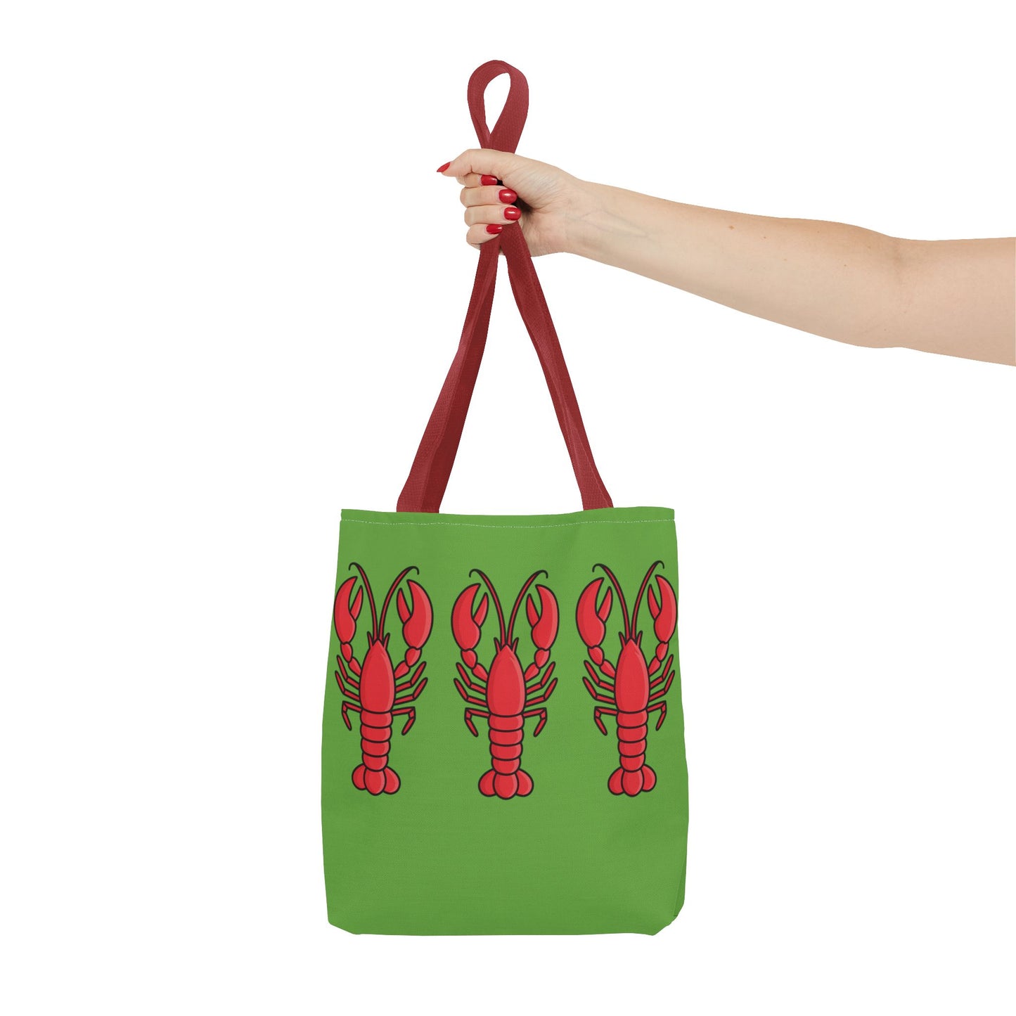 Lobster Print Tote Bag, Beach Bag, Summer Accessory, Gift for Seafood Lovers, Fun Shopping Tote, Lobster Lover Gift