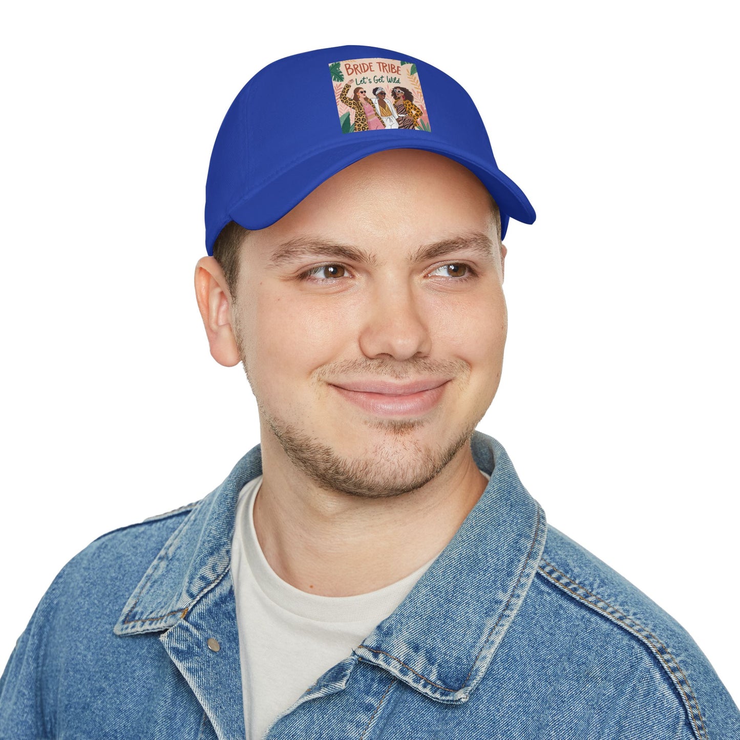 Bride Tribe Low Profile Baseball Cap - Let's Get Wild Design