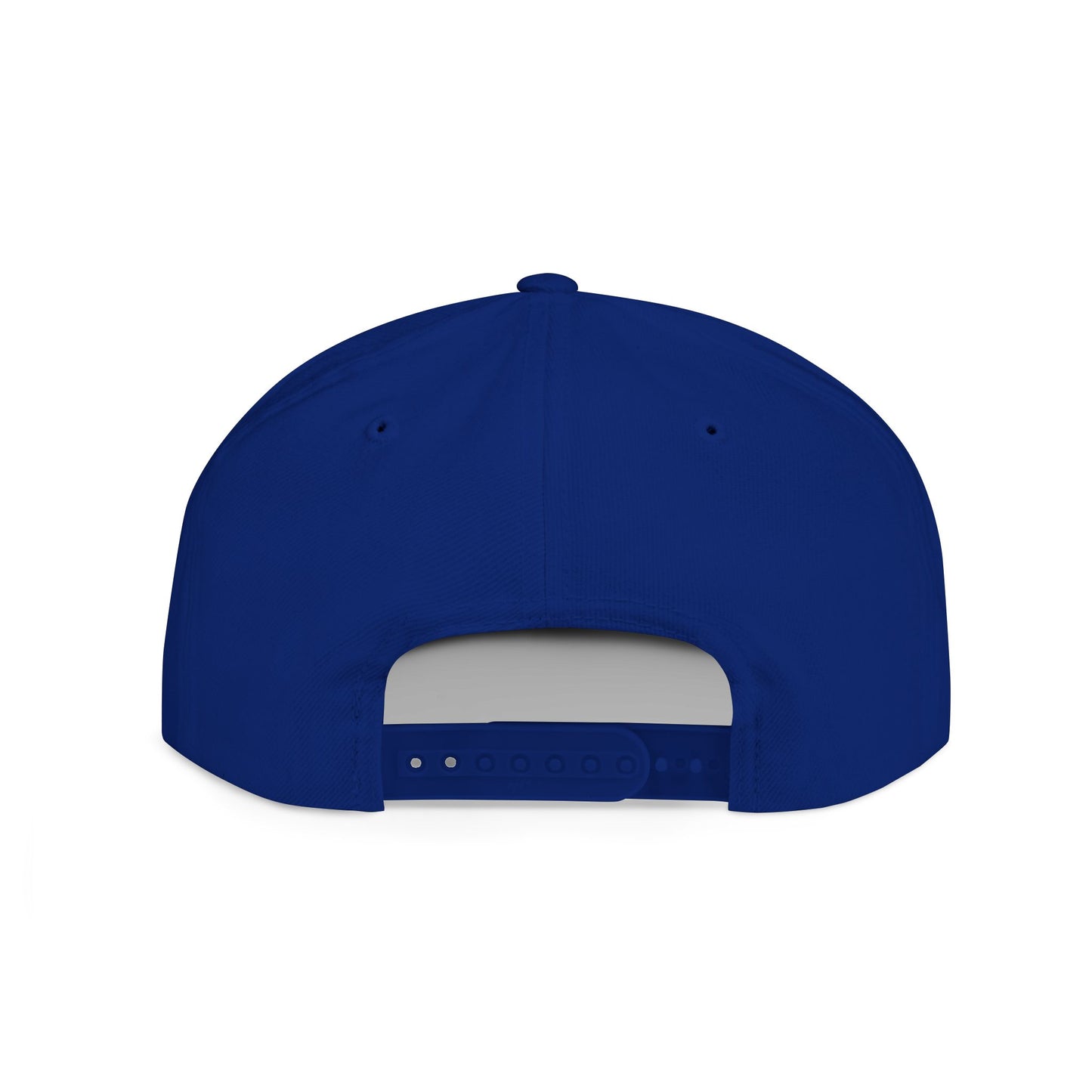 Lotus Flower Flat Bill Snapback Cap - Stylish & Versatile