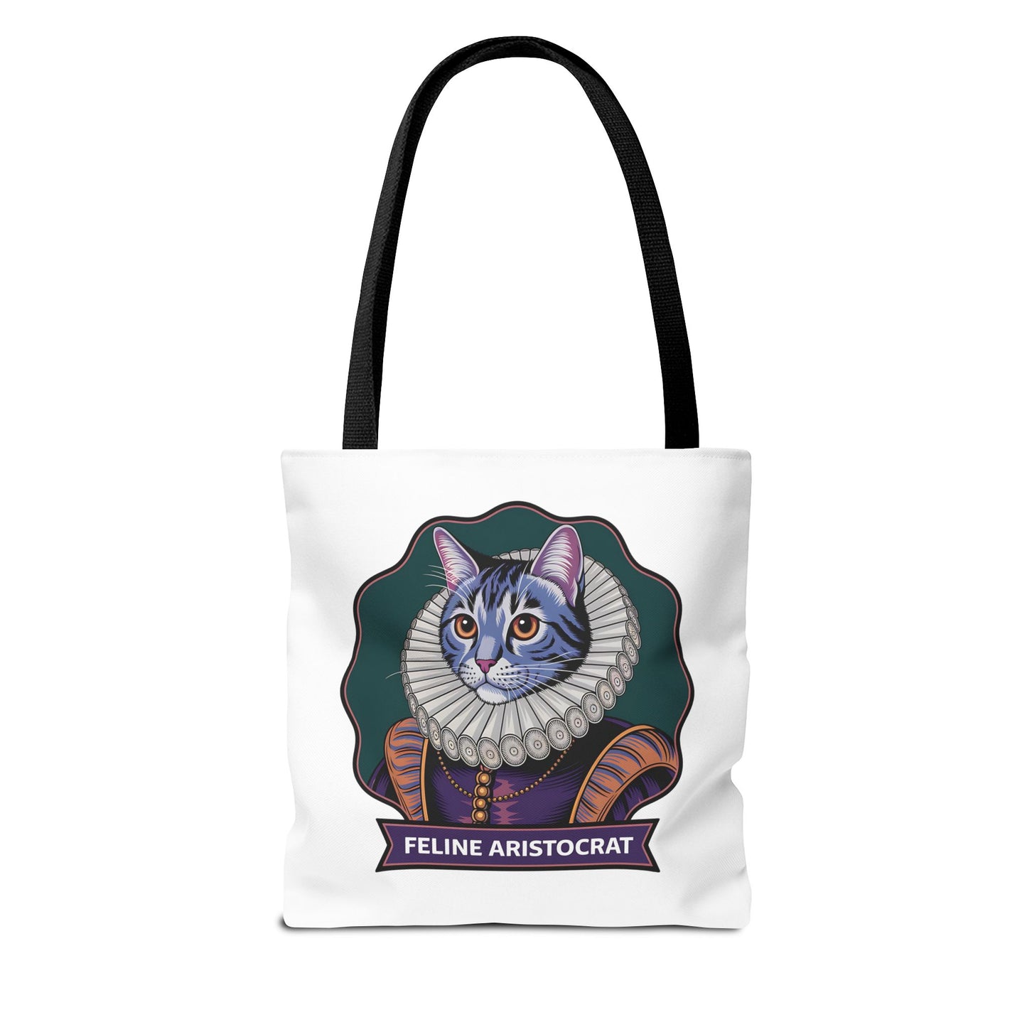 Feline Aristocrat Tote Bag – Stylish Cat Lover's Accessory