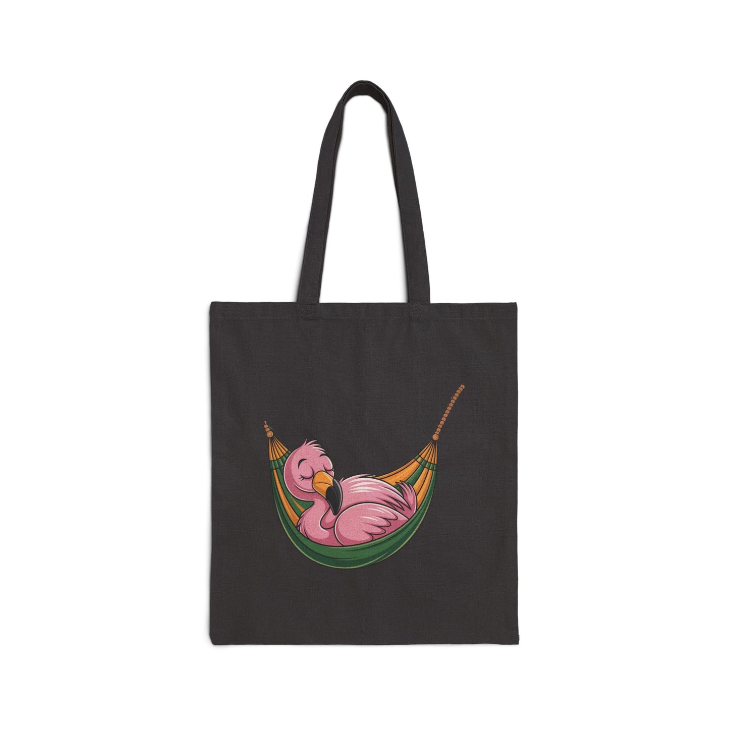 Flamingo Hammock Tote Bag, Eco-Friendly Shopping Bag, Summer Beach Bag, Cute Gift for Her, Travel Tote