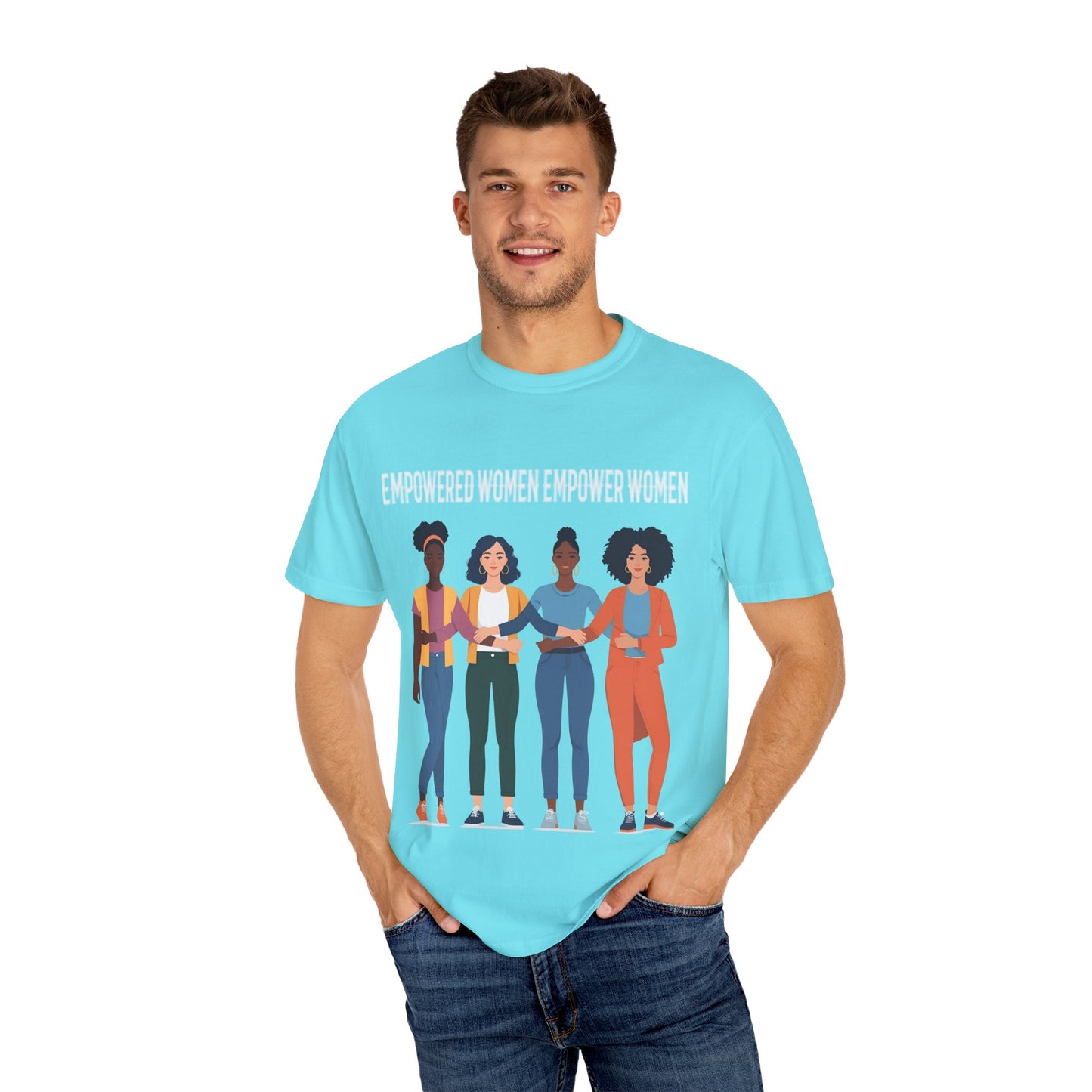 Empowered Women T-Shirt | Unisex Cotton Tee, Feminist Apparel, Gift for Her, Women's Support, Motivational Shirt