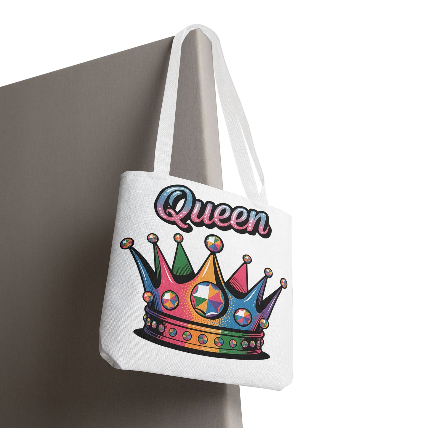 Queen Crown Tote Bag - Stylish and Fun Accessory for Empowered Women
