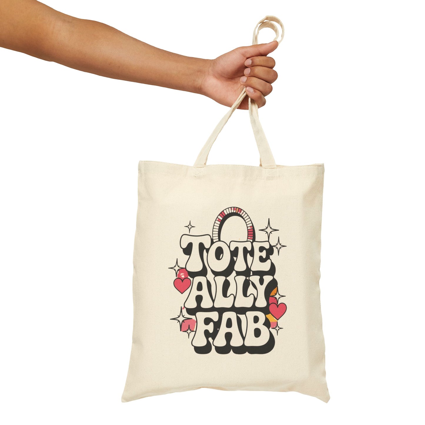 Tote Bag - Toteally Fab Design, Stylish Eco-Friendly Tote, Perfect for Shopping, Travel, Beach, Gifts, Daily Use