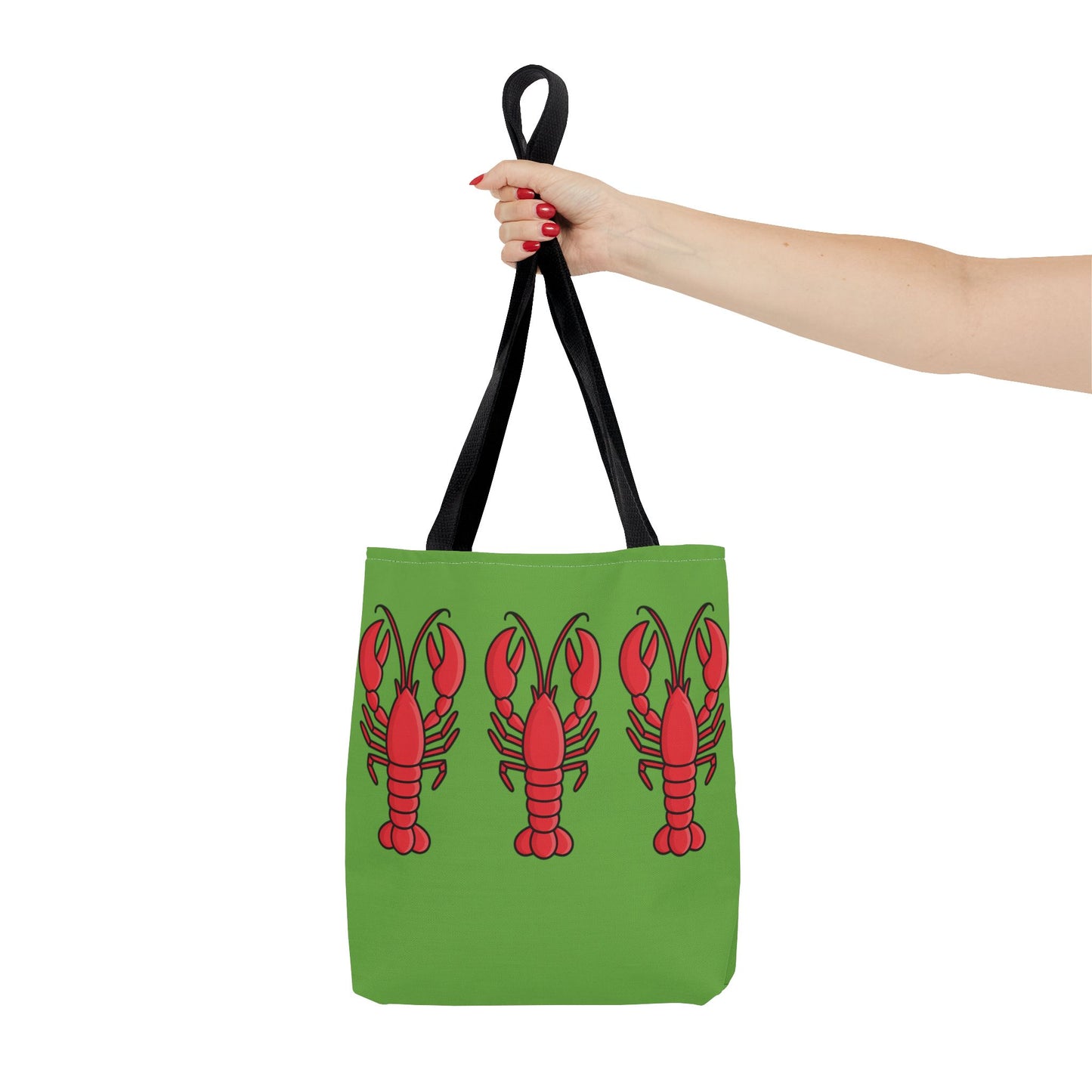 Lobster Print Tote Bag, Beach Bag, Summer Accessory, Gift for Seafood Lovers, Fun Shopping Tote, Lobster Lover Gift
