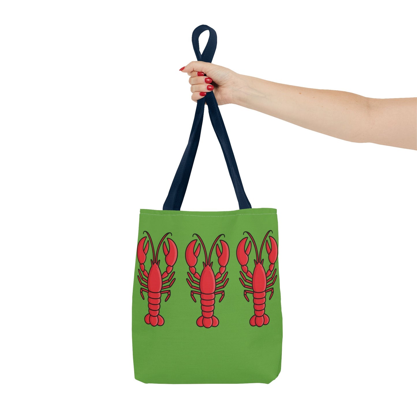 Lobster Print Tote Bag, Beach Bag, Summer Accessory, Gift for Seafood Lovers, Fun Shopping Tote, Lobster Lover Gift