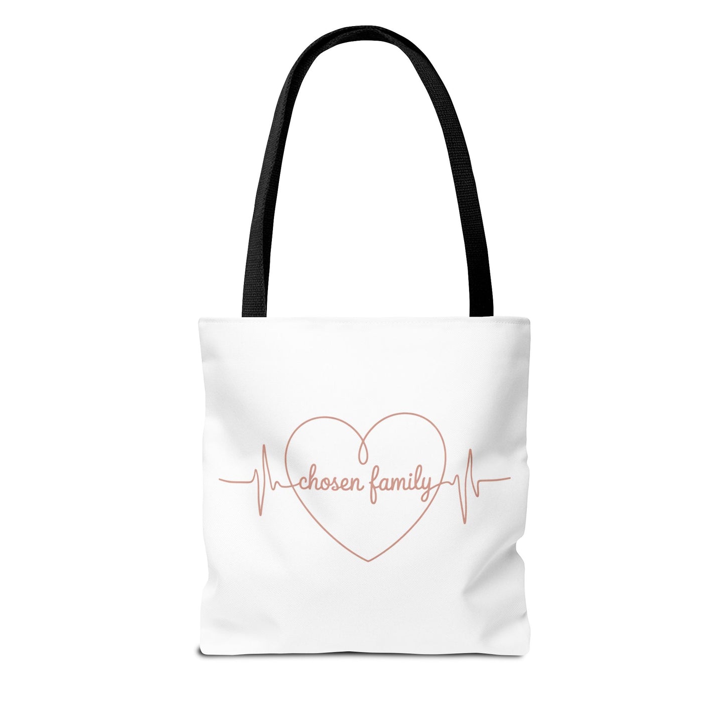 Heartbeat 'Chosen Family' Tote Bag - Perfect Gift for Loved Ones