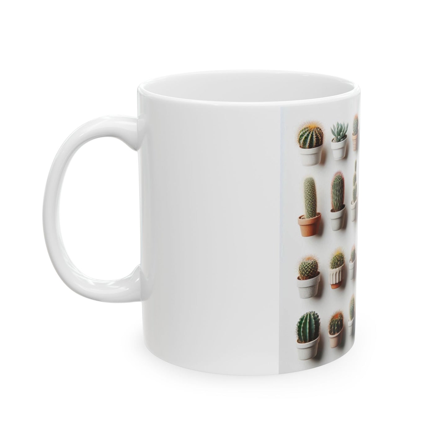 Cacti Garden Ceramic Mug - Perfect for Plant Lovers