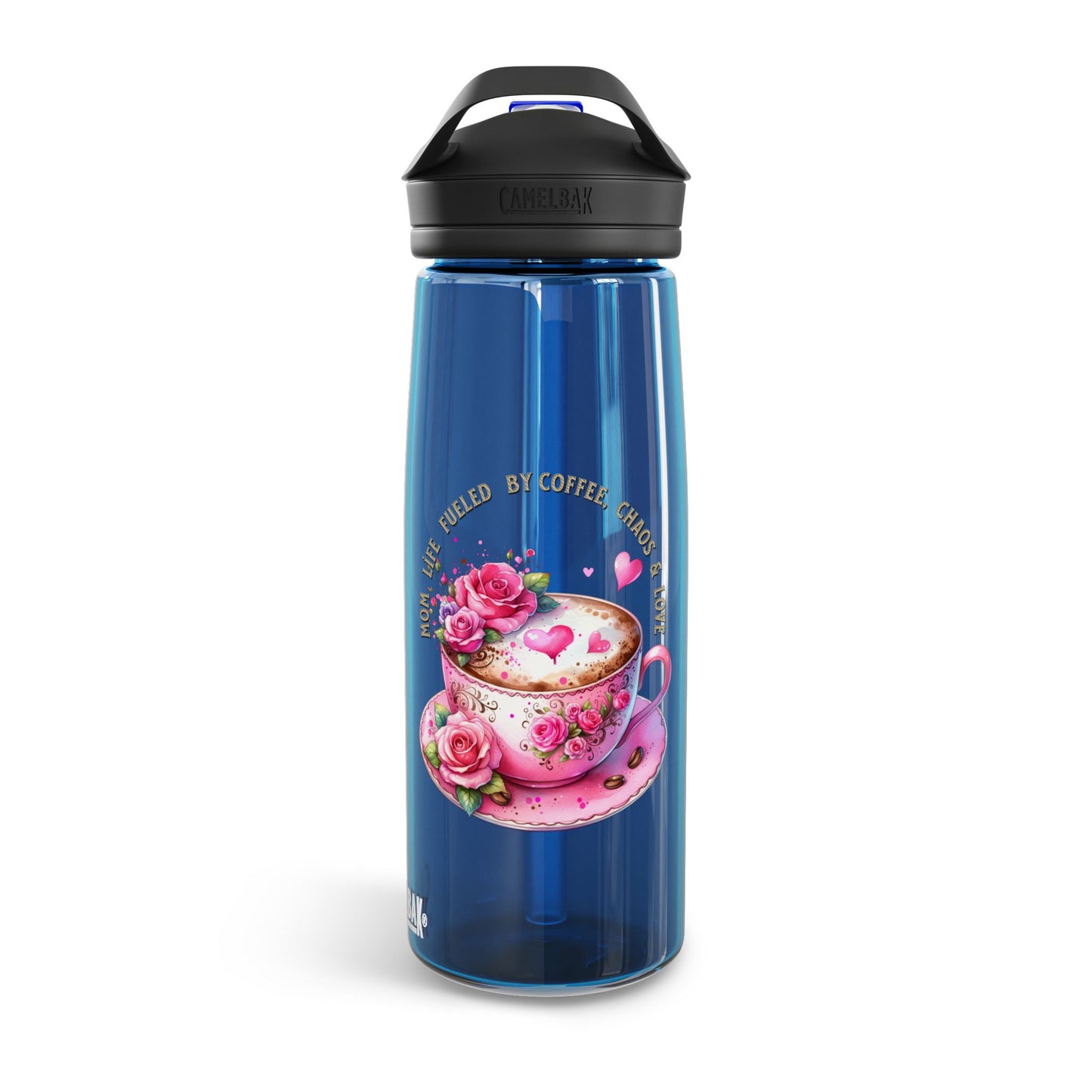 CamelBak Eddy® Floral Coffee Lover Water Bottle - 20oz/25oz with Cute Cup Design