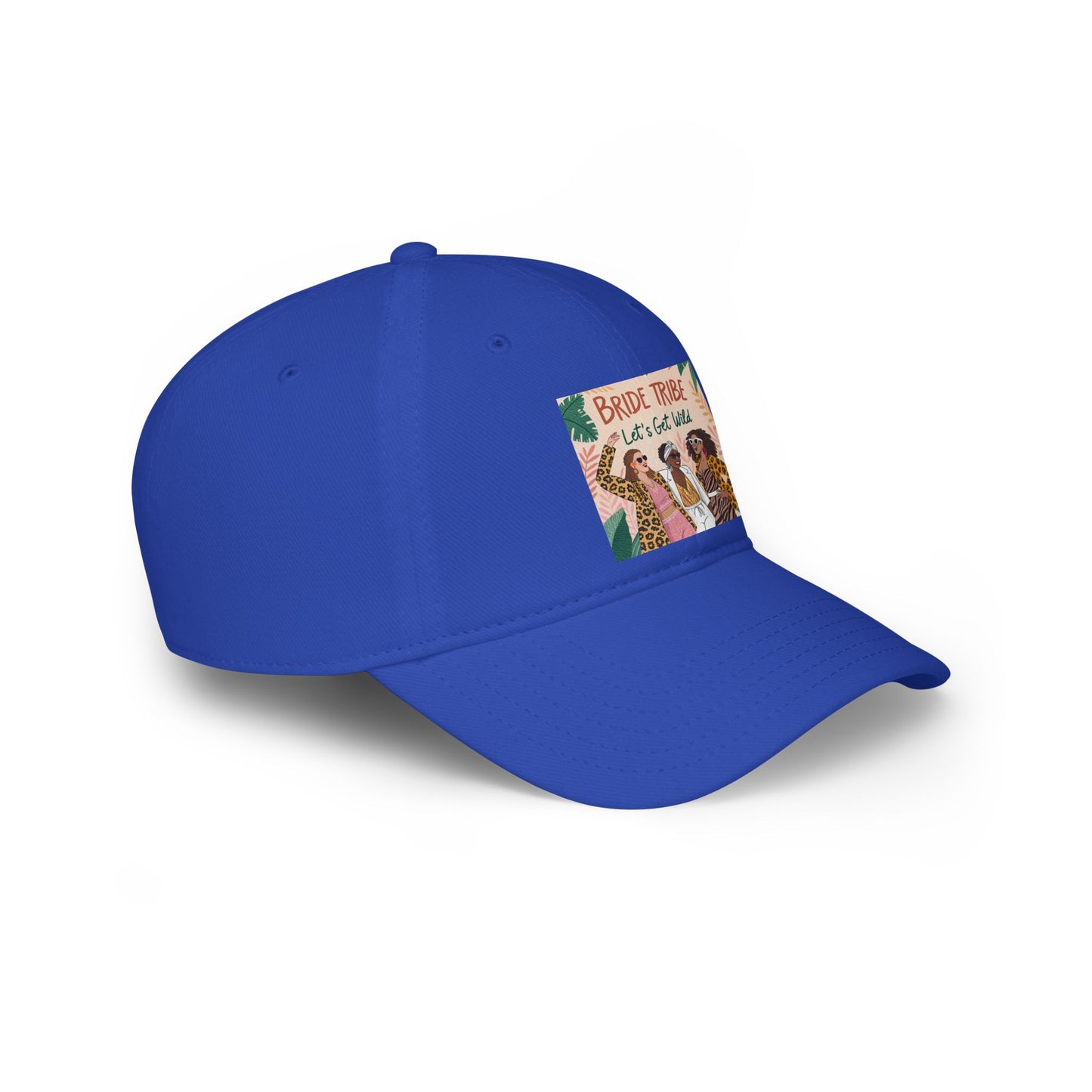 Bride Tribe Low Profile Baseball Cap - Let's Get Wild Design