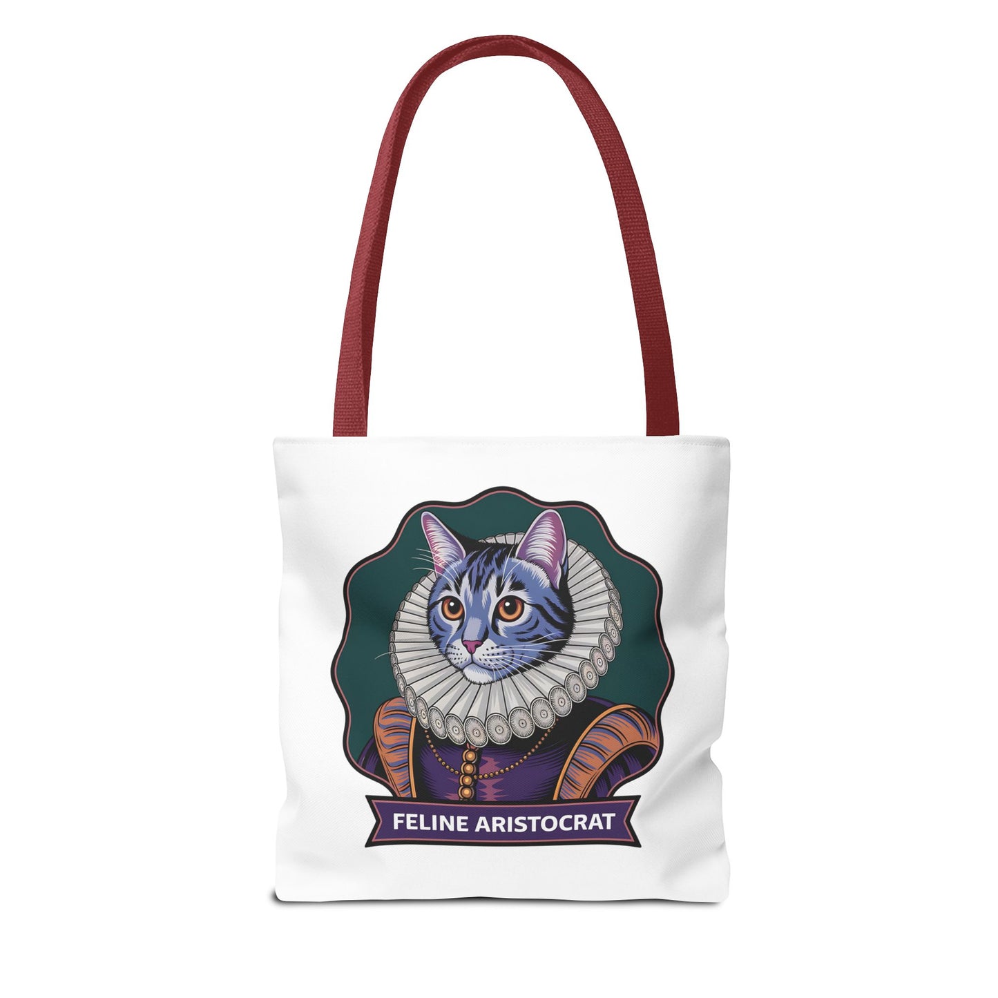 Feline Aristocrat Tote Bag – Stylish Cat Lover's Accessory