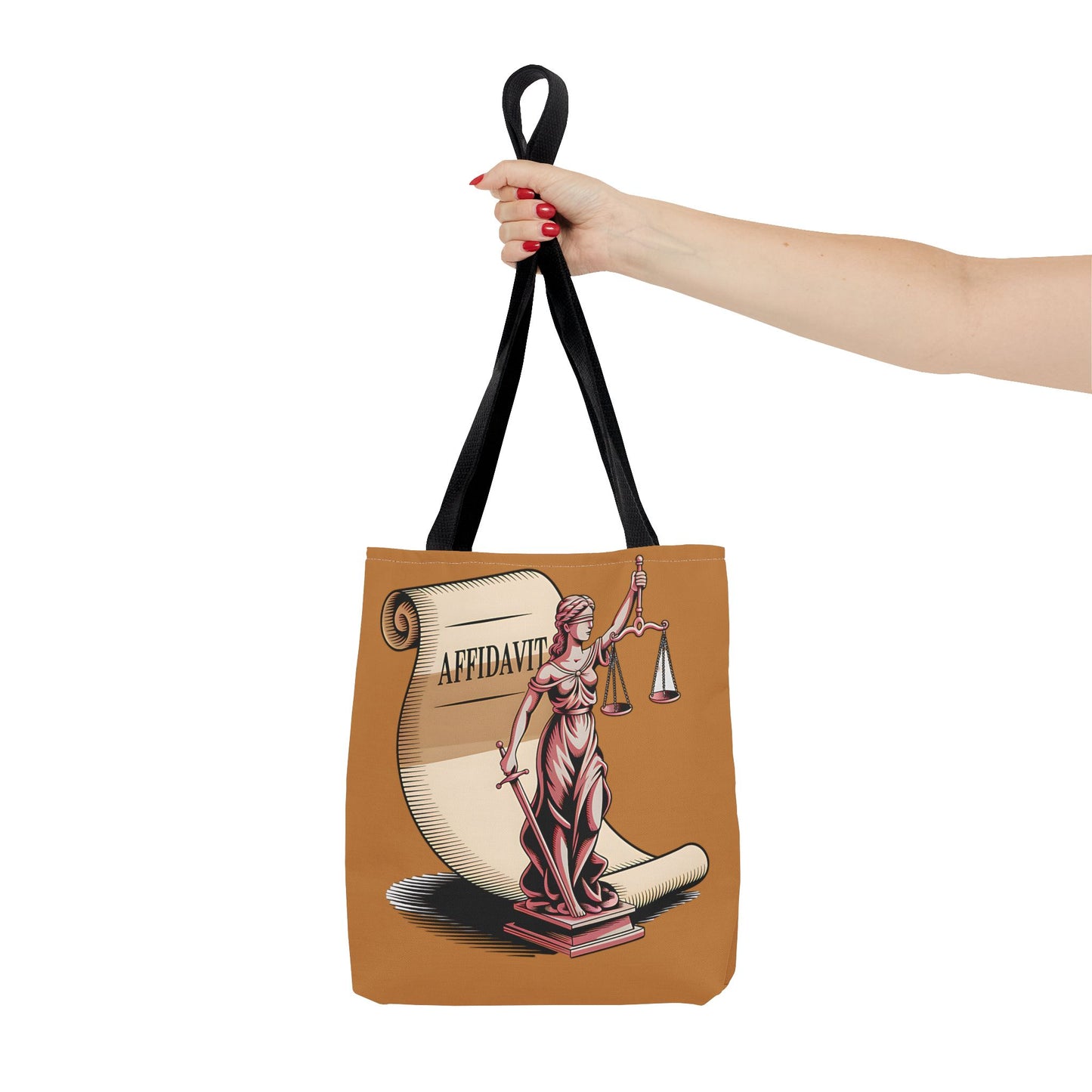 Justice Themed Tote Bag, Legal Tote, Scales of Justice Bag, Law Student Gift, Courtroom Accessory, Legal Professional Bag