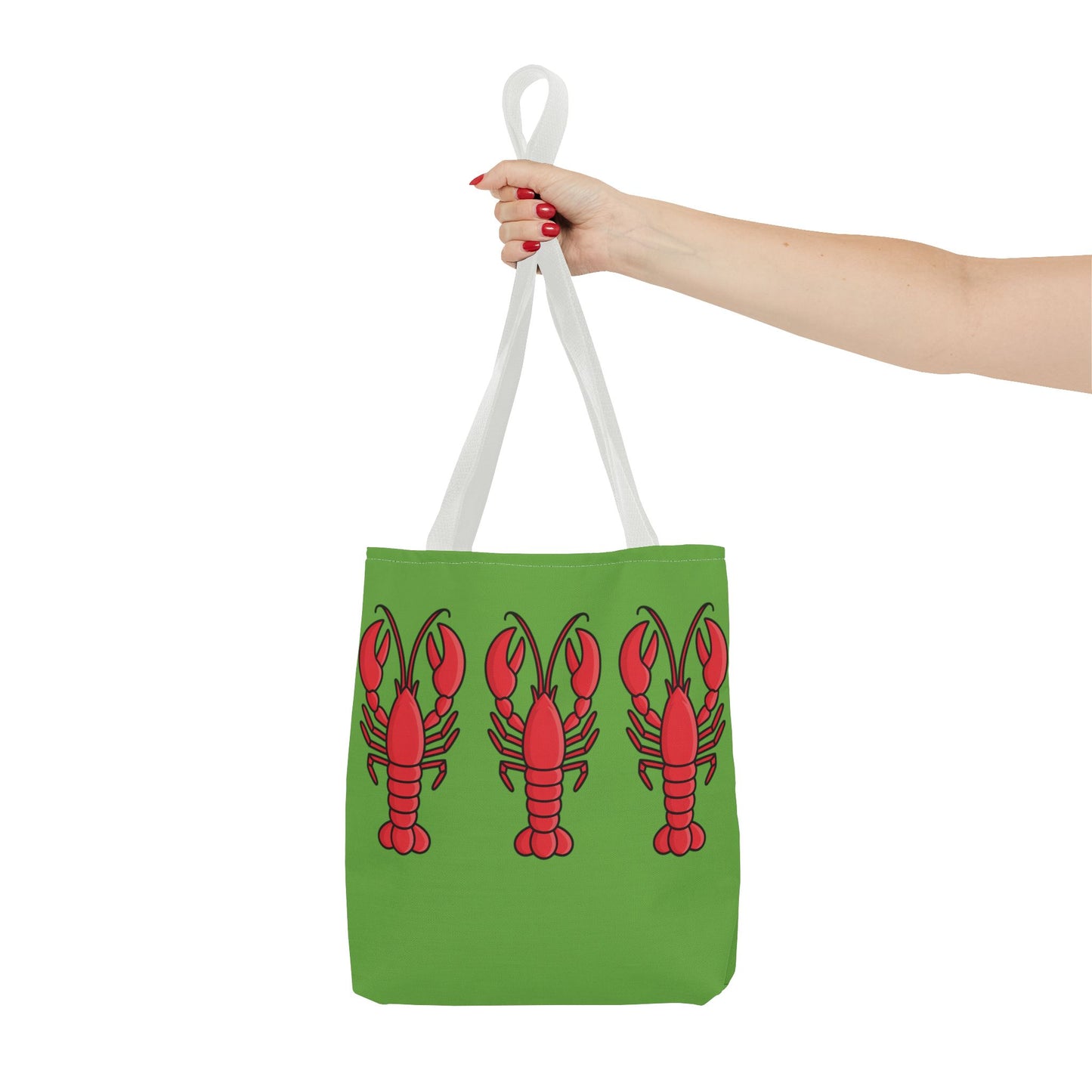 Lobster Print Tote Bag, Beach Bag, Summer Accessory, Gift for Seafood Lovers, Fun Shopping Tote, Lobster Lover Gift
