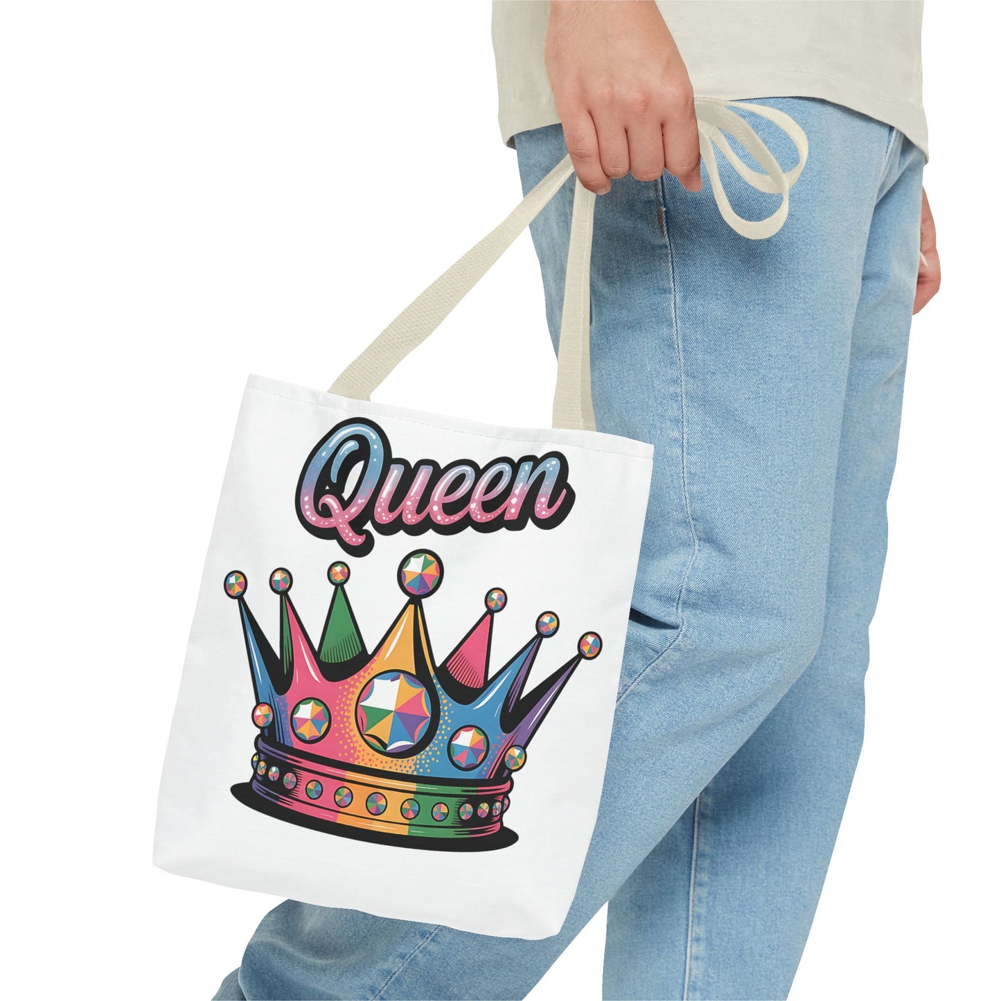 Queen Crown Tote Bag - Stylish and Fun Accessory for Empowered Women