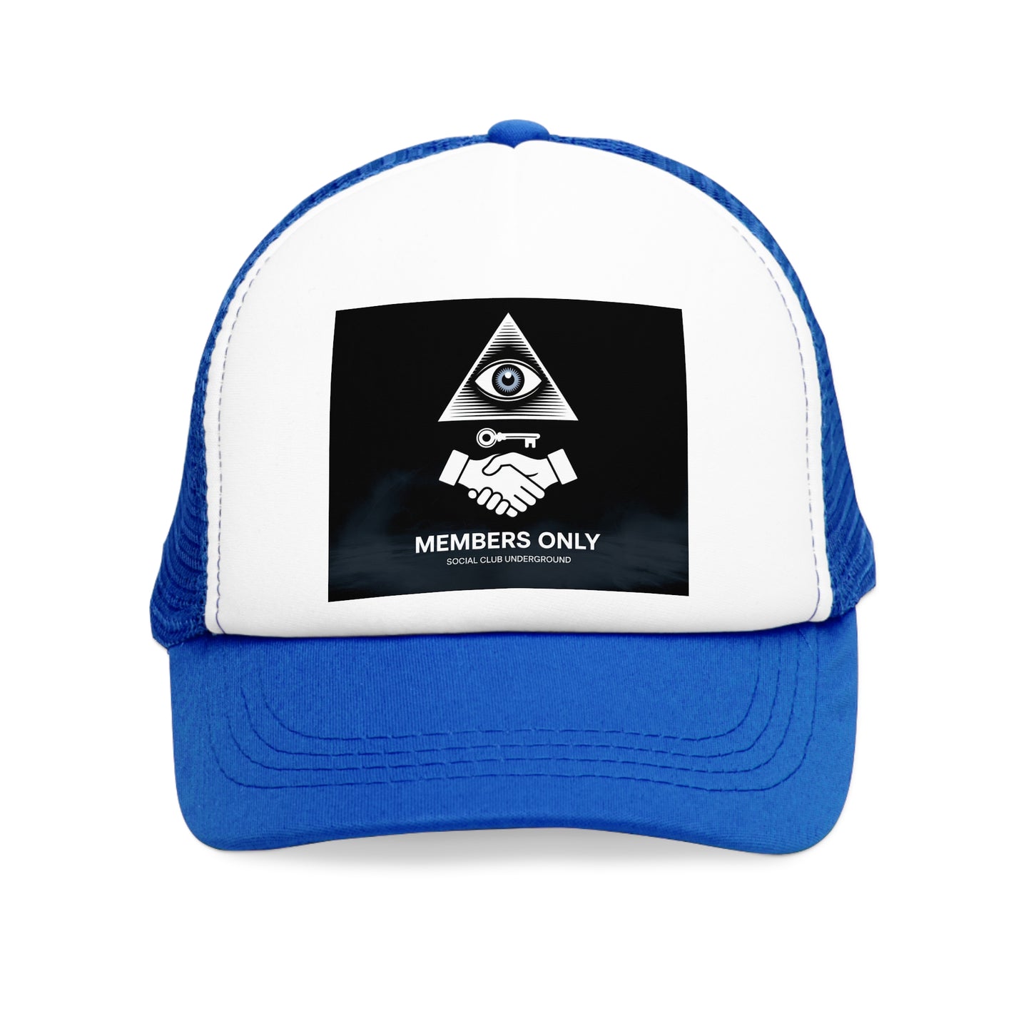 Exclusive Mesh Cap - 'Members Only' Design - Fashionable Trucker Hat