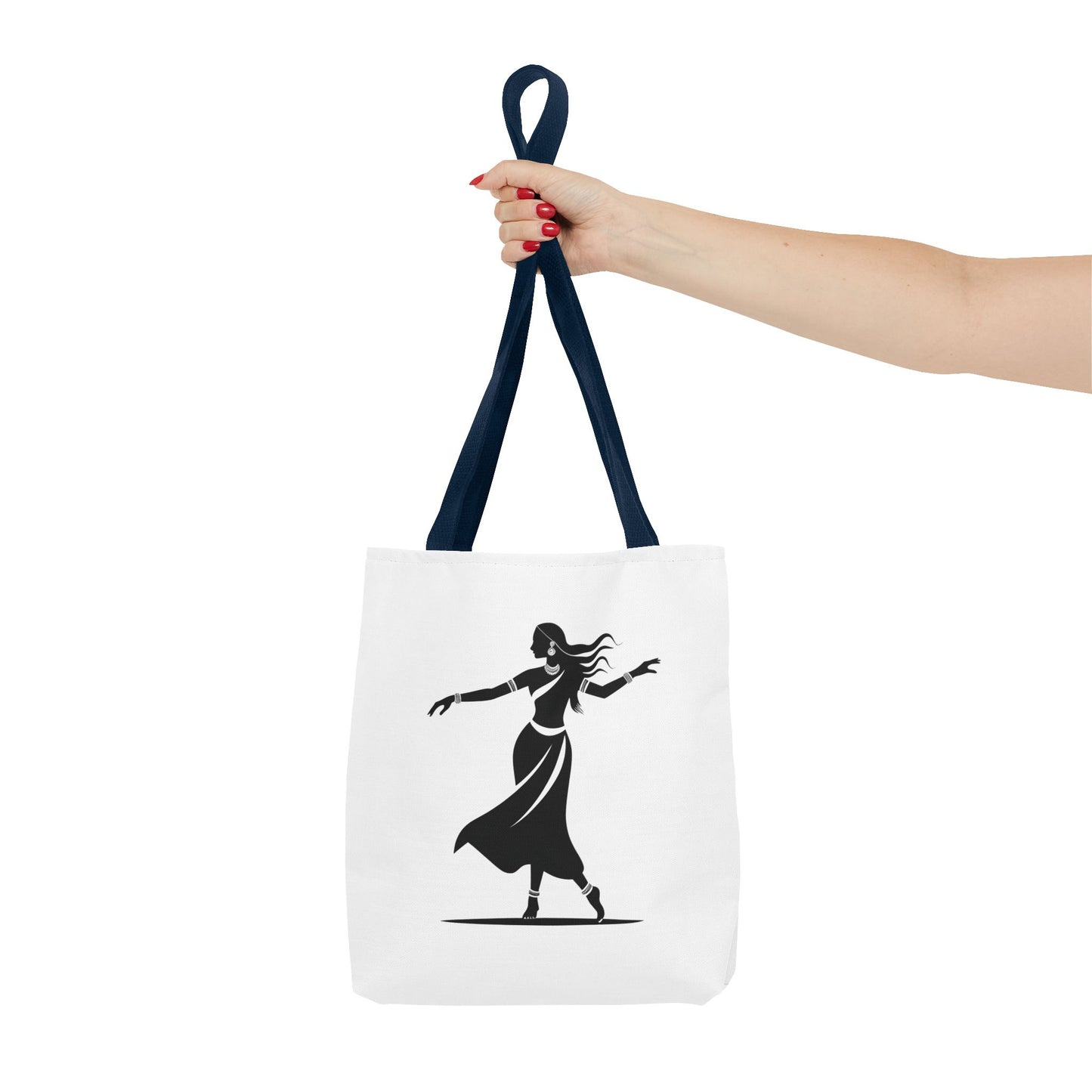 Elegant Dance Tote Bag, Black and White Art, Boho Style Bag, Gift for Dancers, Eco-Friendly Shopping Bag, Stylish Travel Accessory