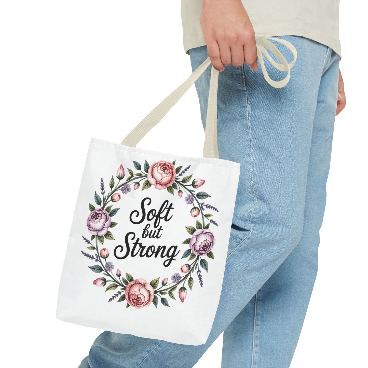 Soft but Strong Floral Tote Bag – Perfect for Everyday Use and Gift Giving