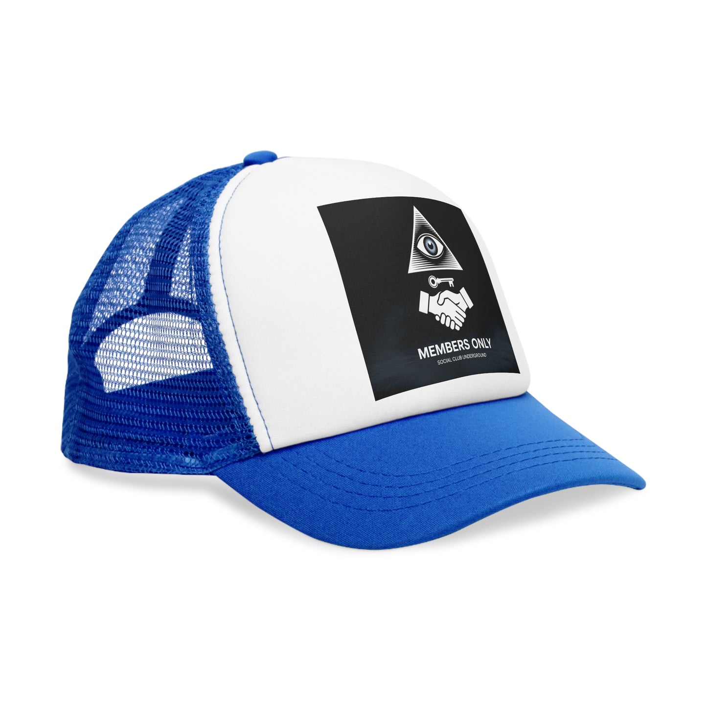 Exclusive Mesh Cap - 'Members Only' Design - Fashionable Trucker Hat