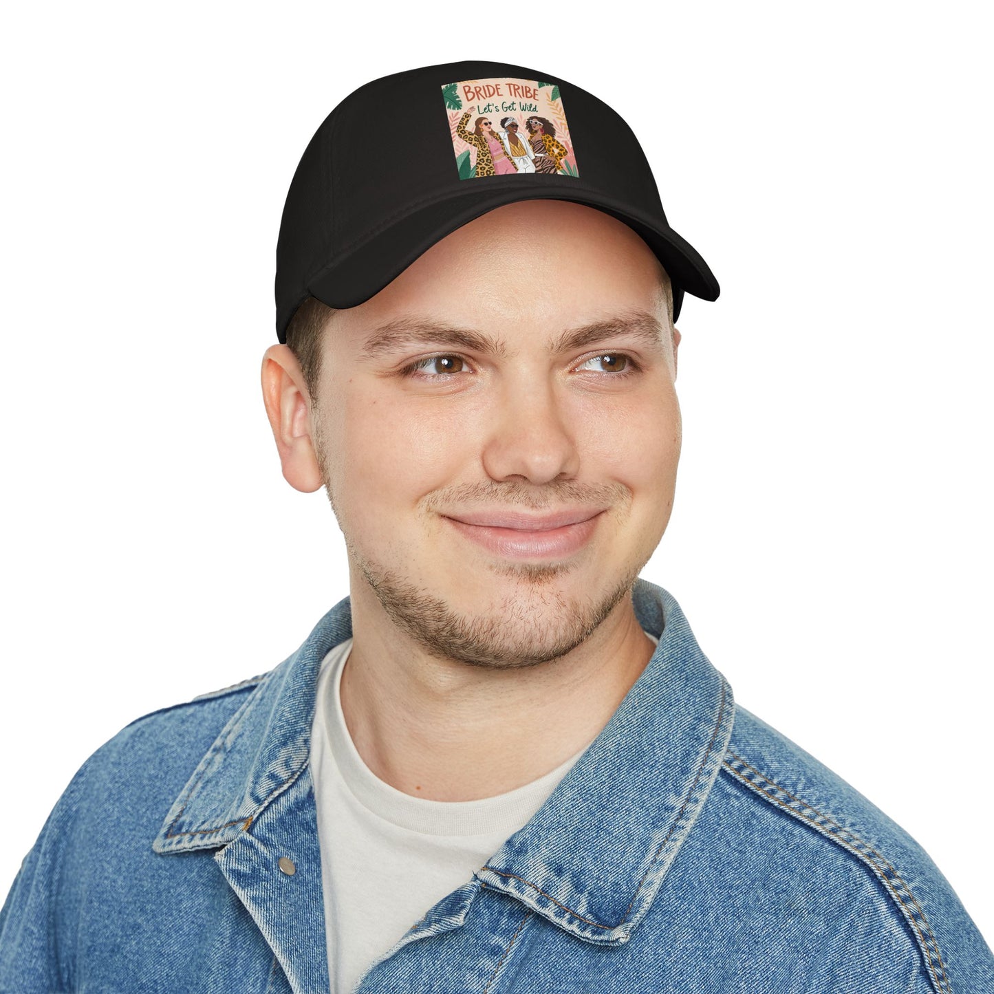 Bride Tribe Low Profile Baseball Cap - Let's Get Wild Design