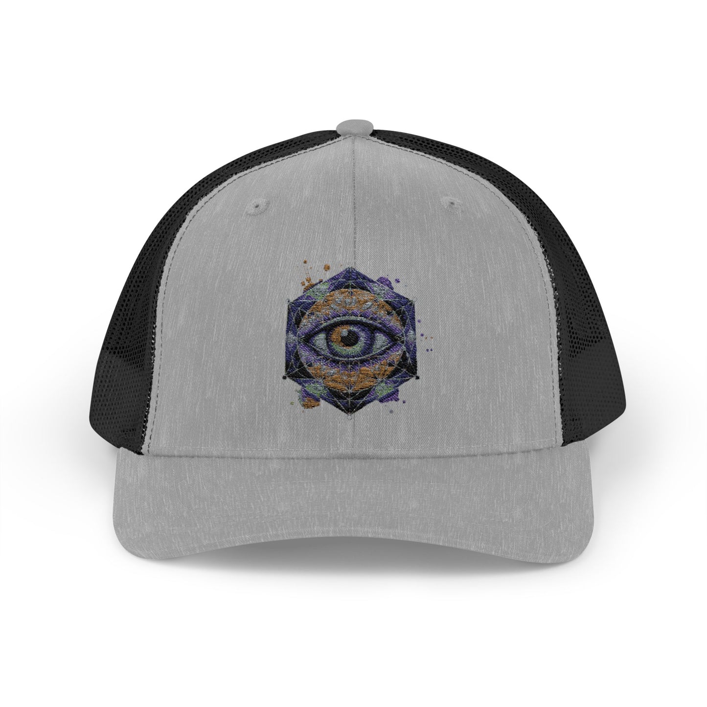 Mystical Eye Snapback Trucker Cap for Spiritual Seekers