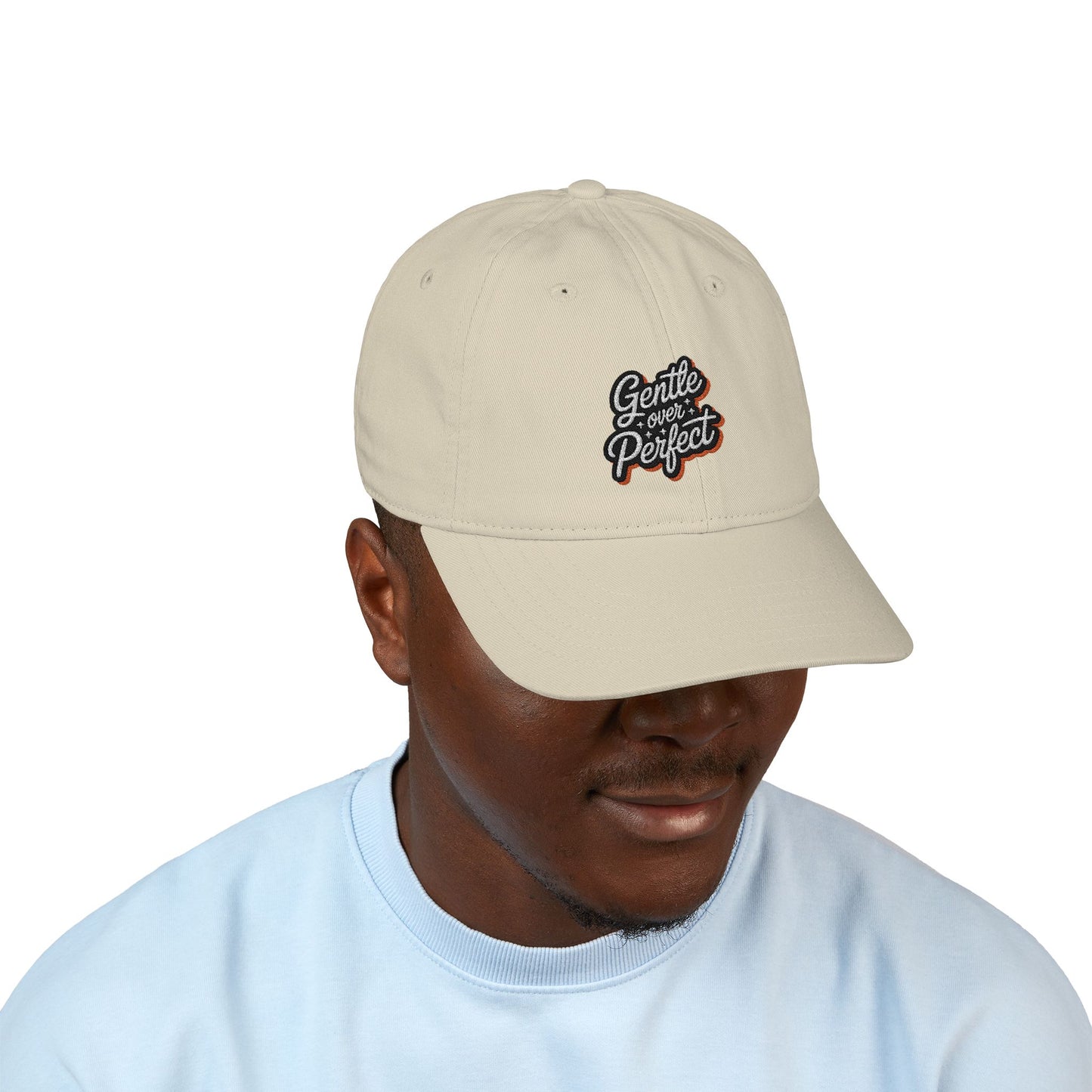 Organic Embroidered Baseball Cap - Perfect for Outdoor Events, Casual Wear, Gifts, Summer Adventures, Personalized Style