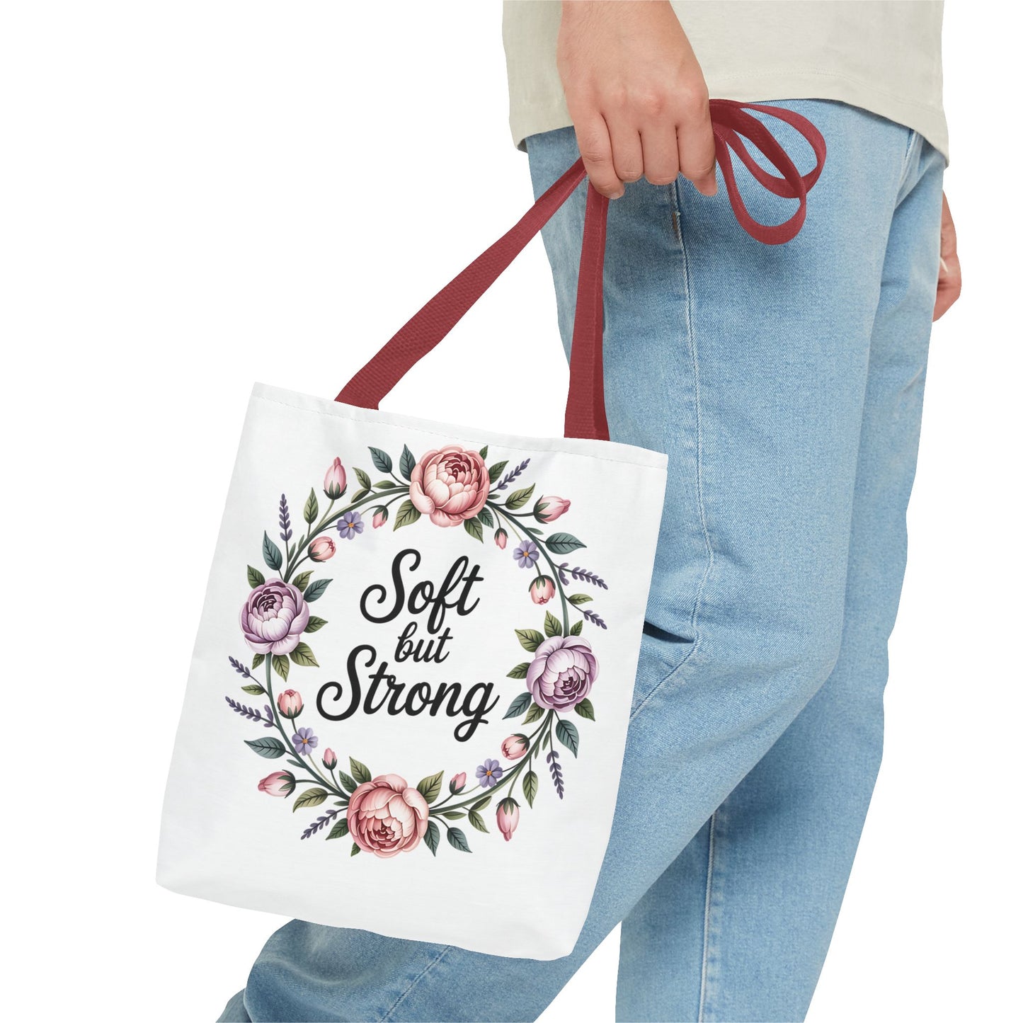 Soft but Strong Floral Tote Bag – Perfect for Everyday Use and Gift Giving