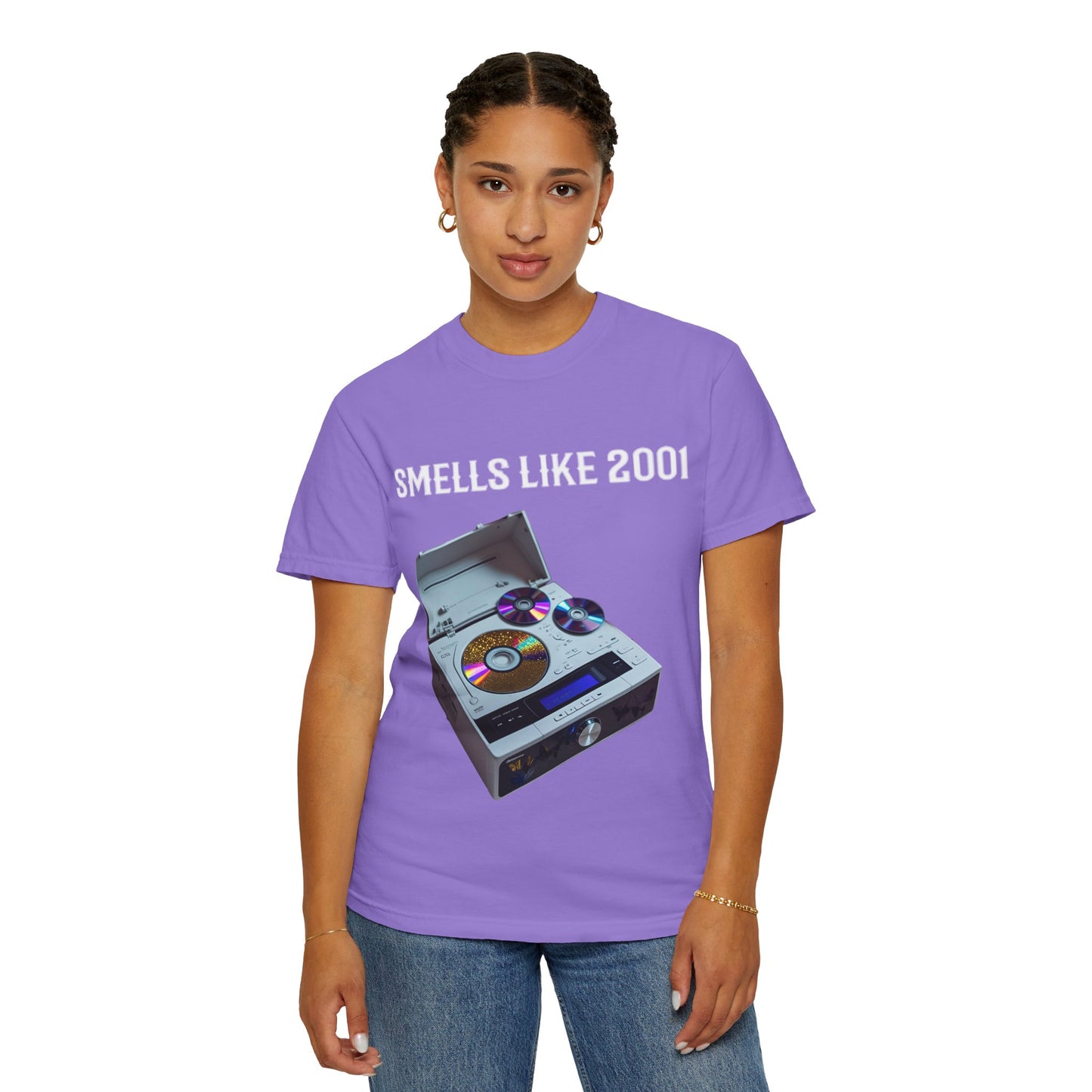 Smells Like 2001 Unisex T-Shirt, Retro Music Shirt, Nostalgic Tee, Gift for Music Lovers, Vintage Style Clothes, 2000s Apparel