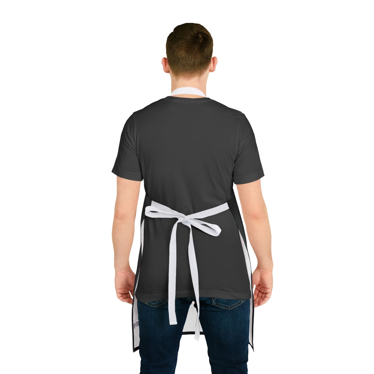 Fun Baking Apron - The Rolling Scones Design with 5-Color Straps