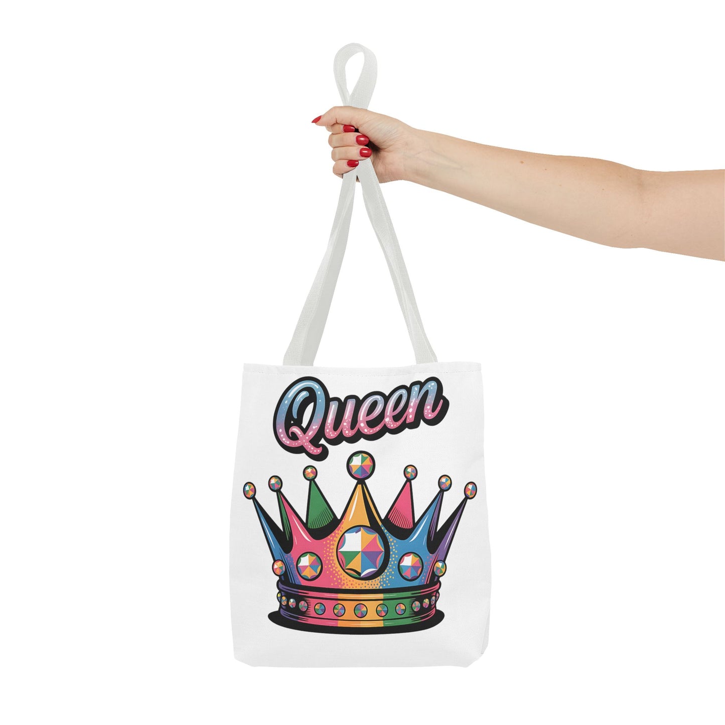 Queen Crown Tote Bag - Stylish and Fun Accessory for Empowered Women